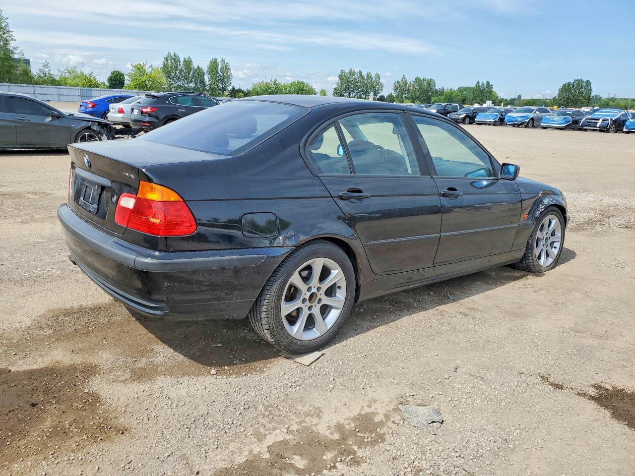 2001 Bmw 320 I Black vin: WBAAV13401FT45423