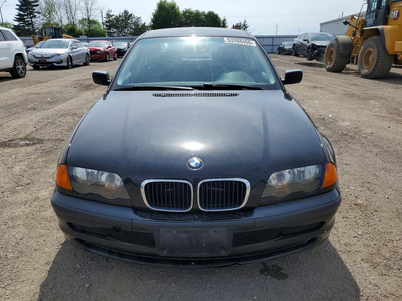 2001 Bmw 320 I Black vin: WBAAV13401FT45423
