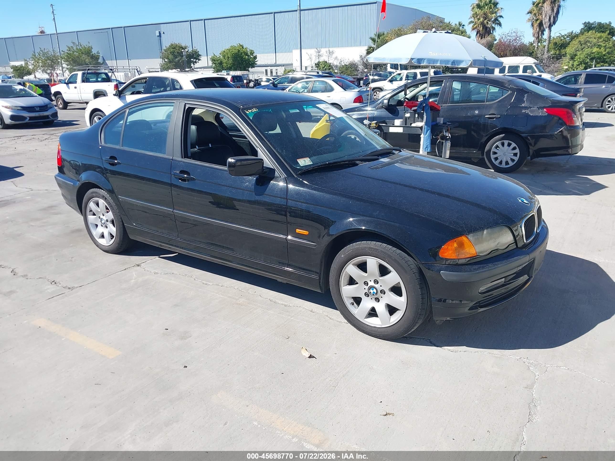2001 Bmw 325i   Black vin: WBAAV33411EE26855