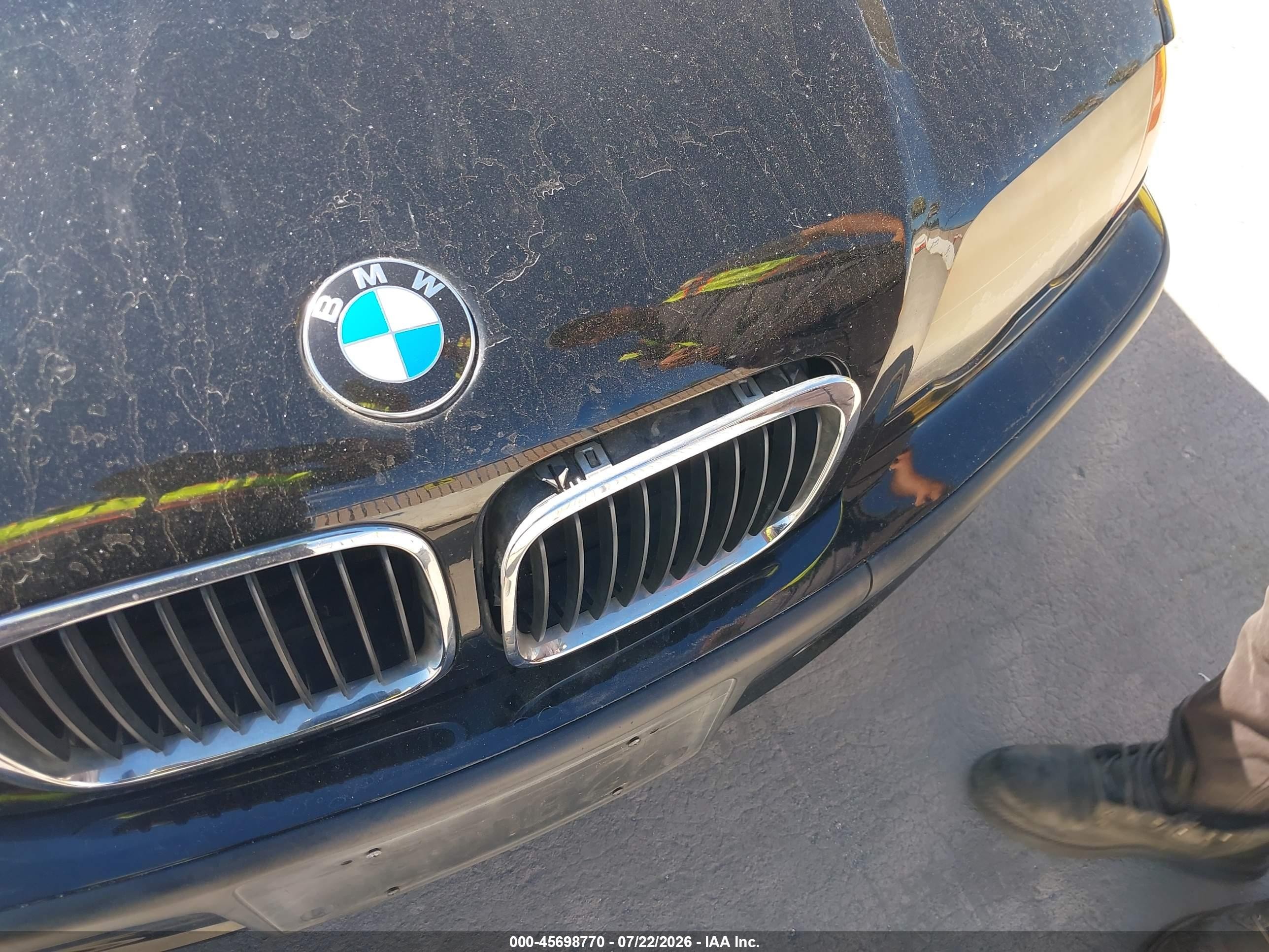 2001 Bmw 325i   Black vin: WBAAV33411EE26855
