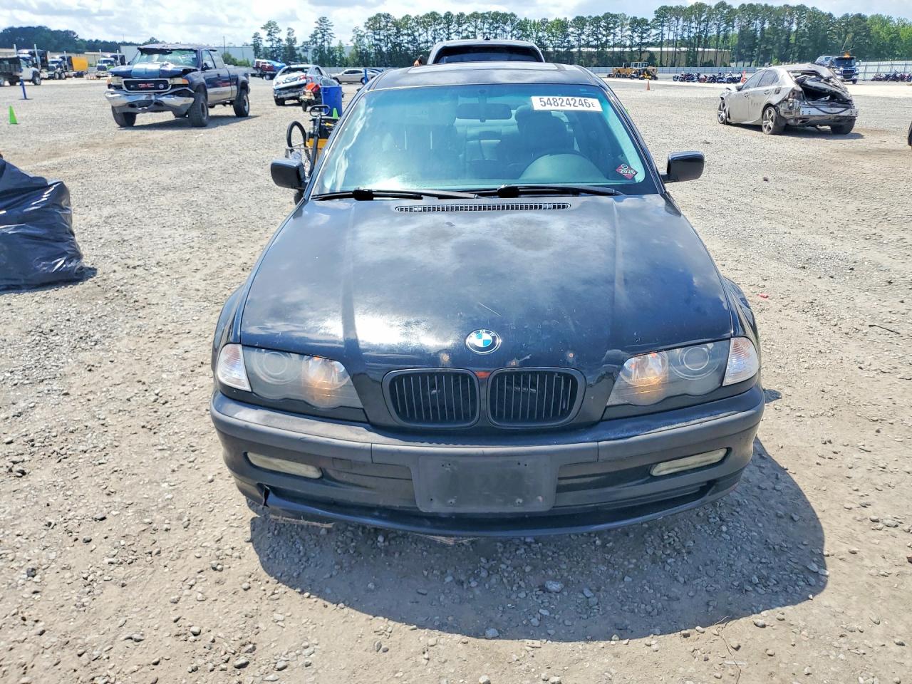 2001 Bmw 325 I Black vin: WBAAV33441FU84028