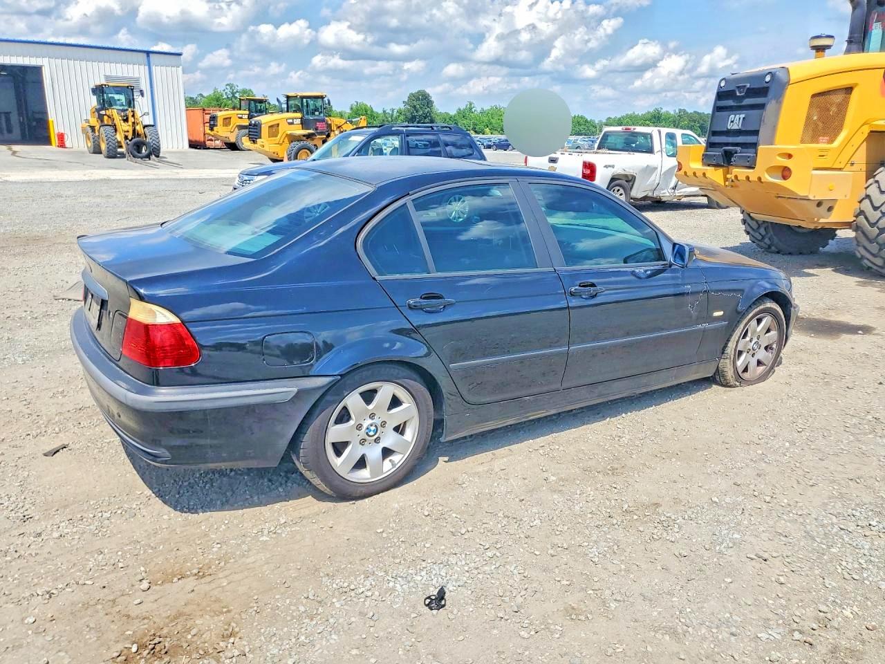 2001 Bmw 325 I Black vin: WBAAV33441FU84028