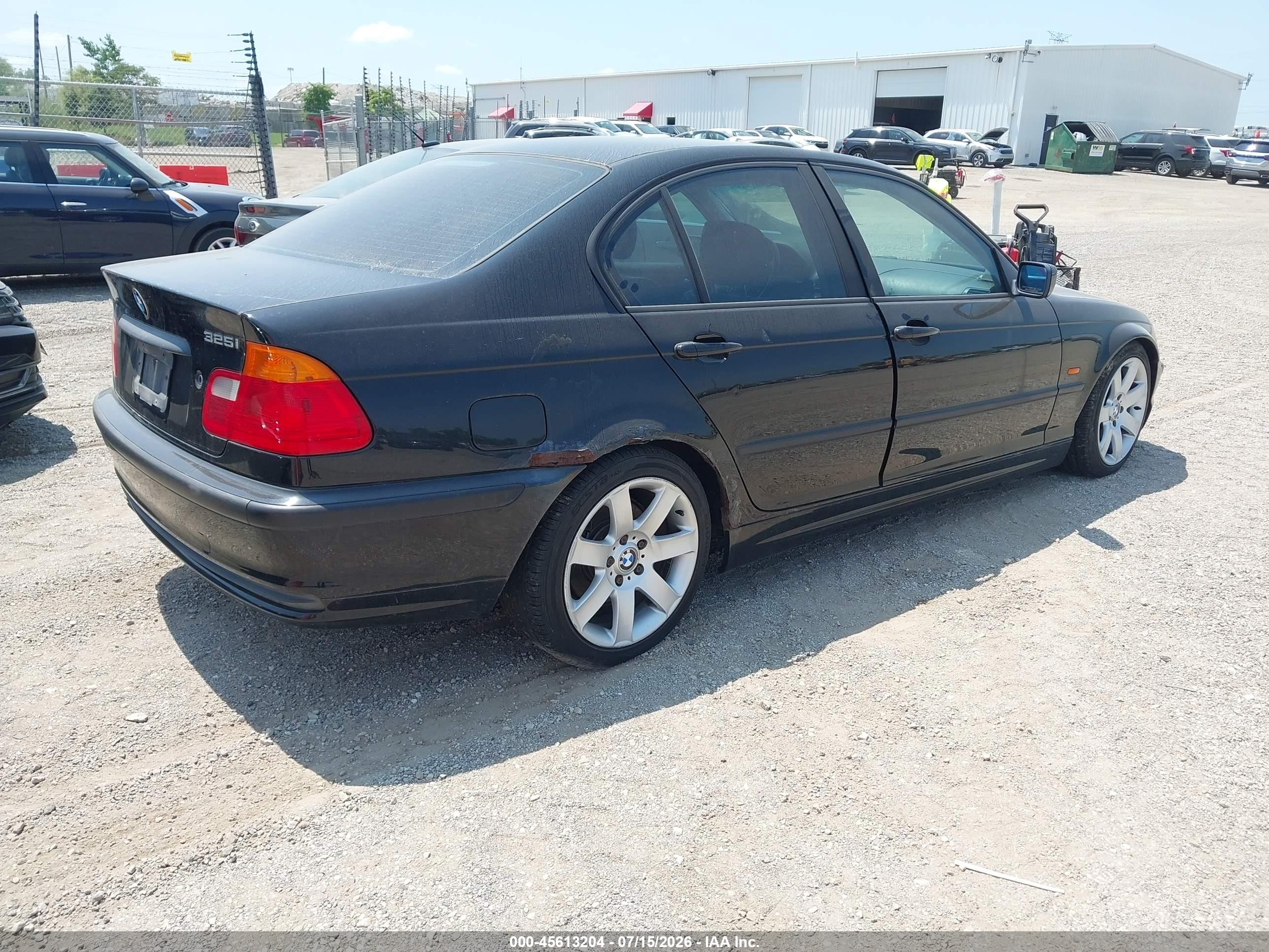 2001 Bmw 325i   Black vin: WBAAV33441FU88838