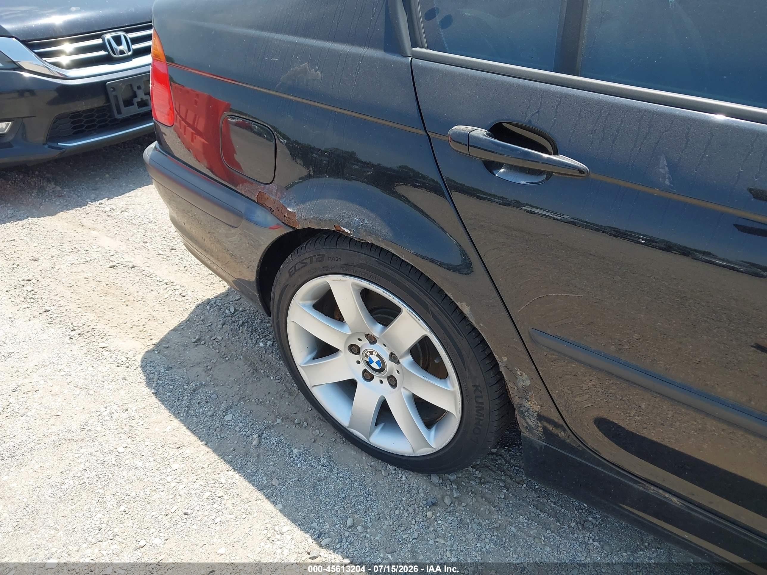 2001 Bmw 325i   Black vin: WBAAV33441FU88838