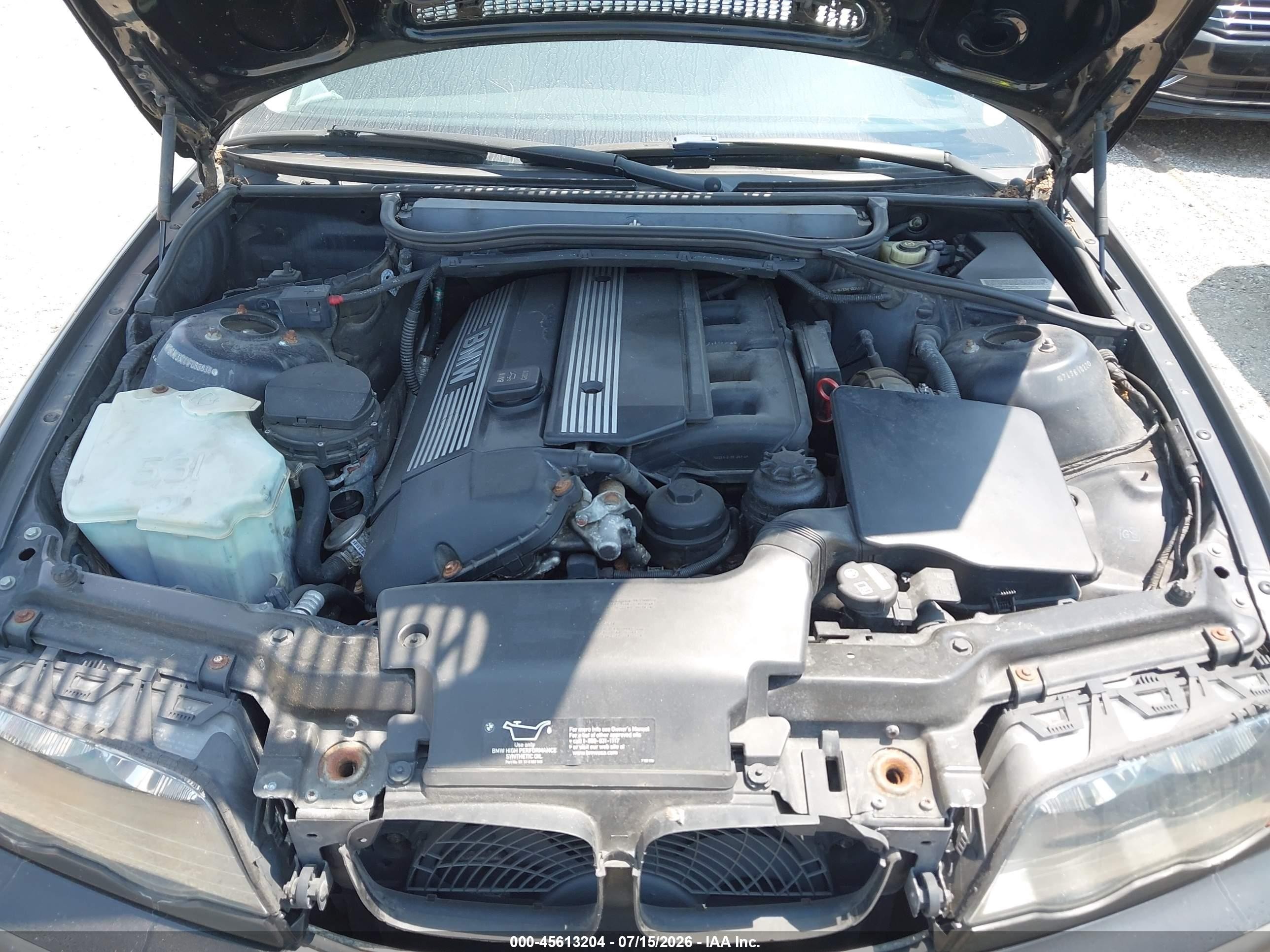 2001 Bmw 325i   Black vin: WBAAV33441FU88838
