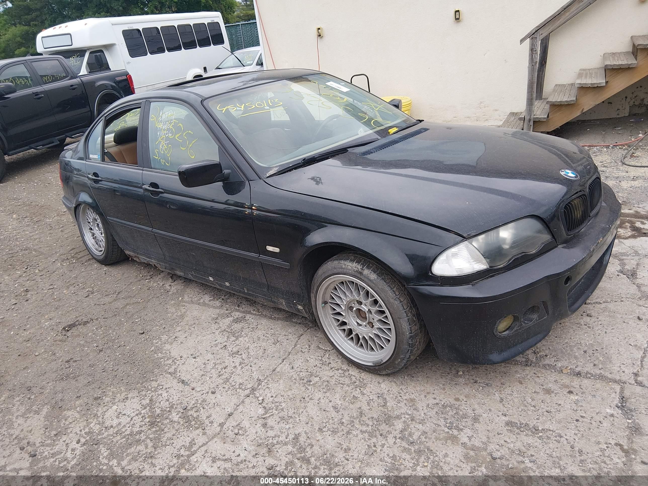 2001 Bmw 325i   Black vin: WBAAV33441FV02415