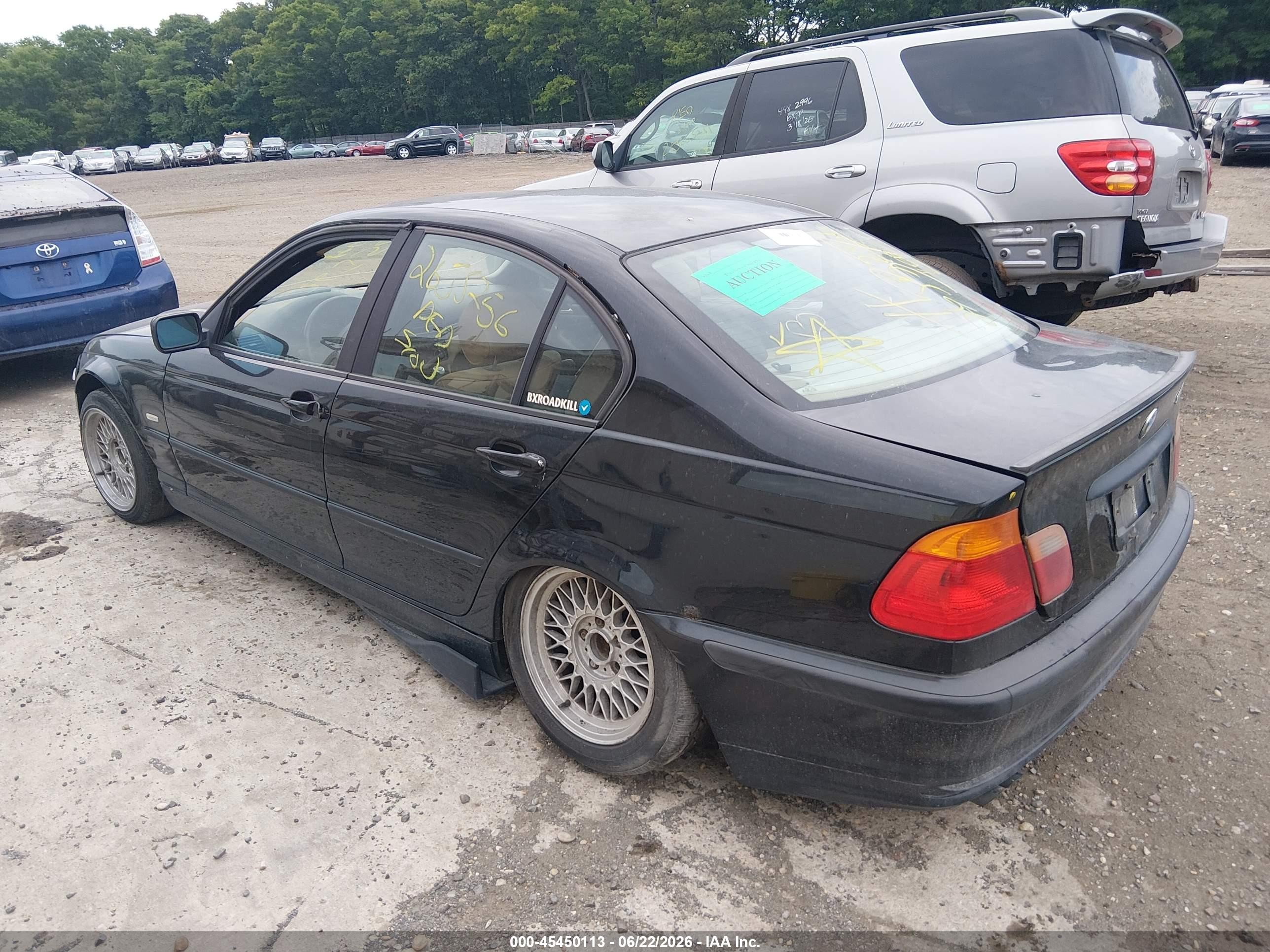 2001 Bmw 325i   Black vin: WBAAV33441FV02415