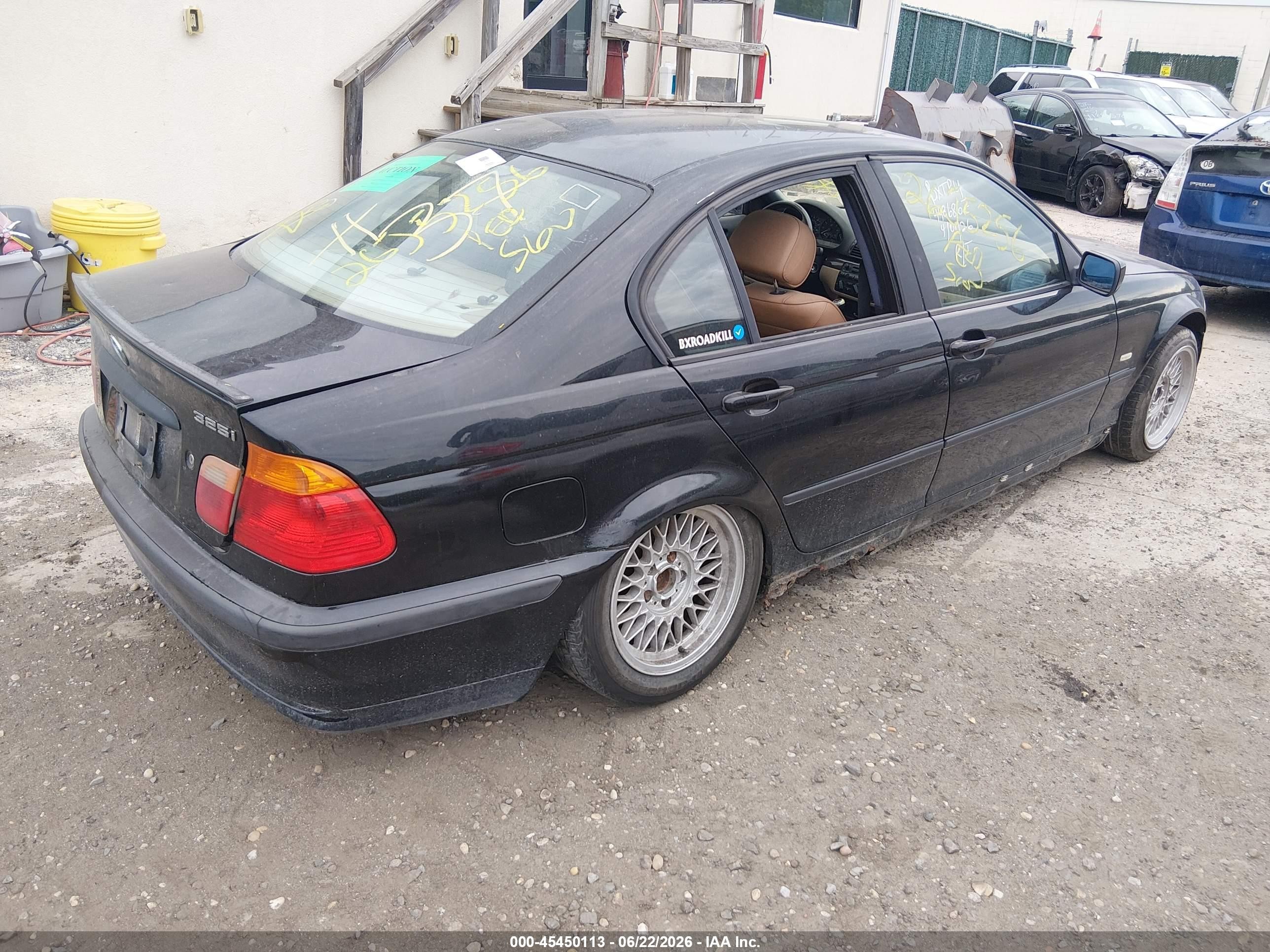 2001 Bmw 325i   Black vin: WBAAV33441FV02415
