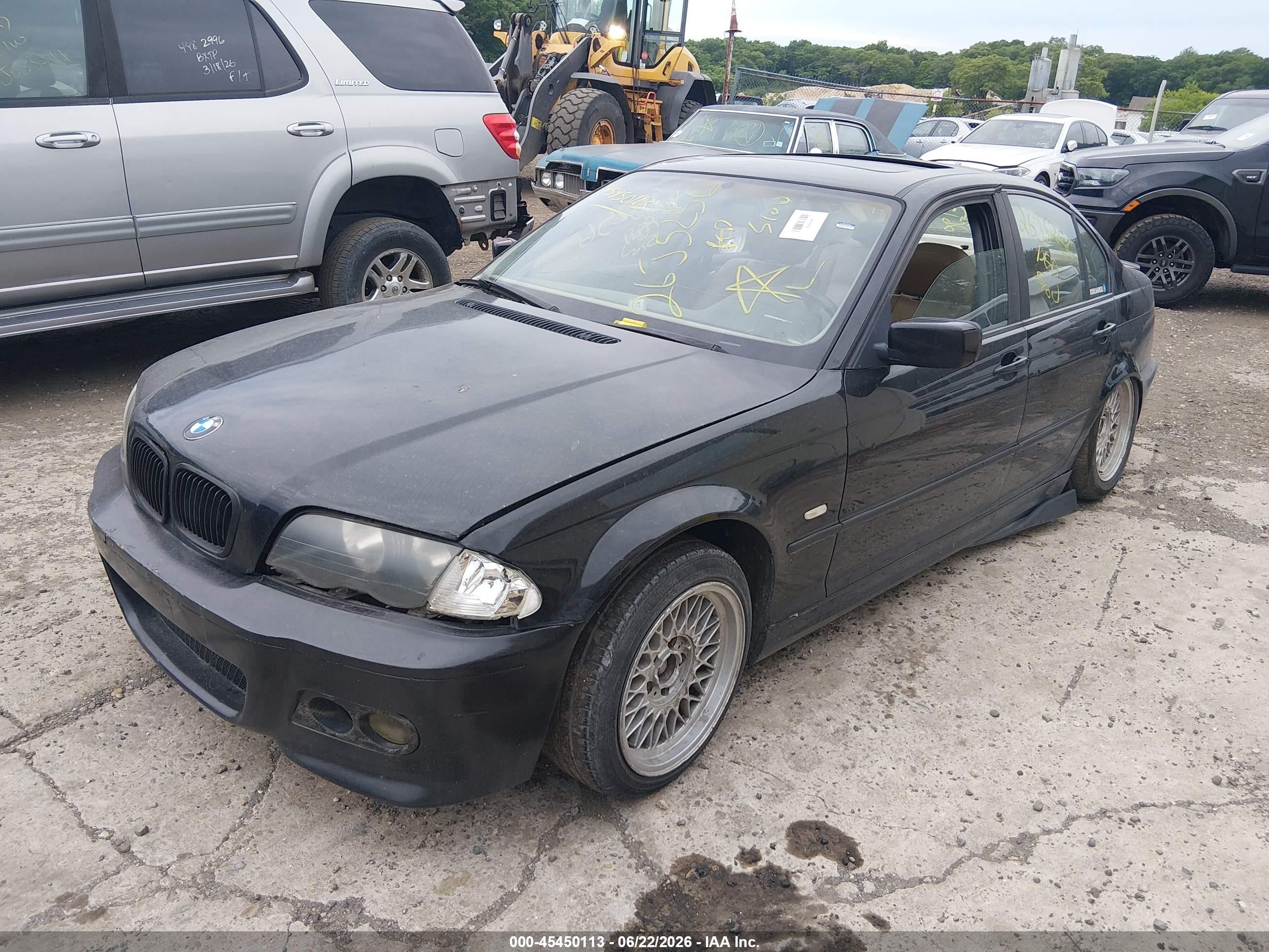 2001 Bmw 325i   Black vin: WBAAV33441FV02415