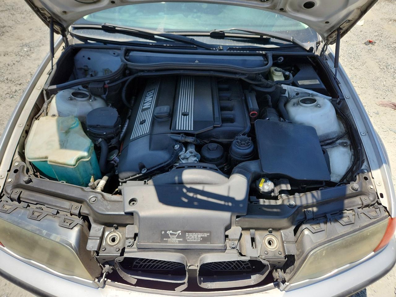 2001 Bmw 325 I Silver vin: WBAAV33451FU85771