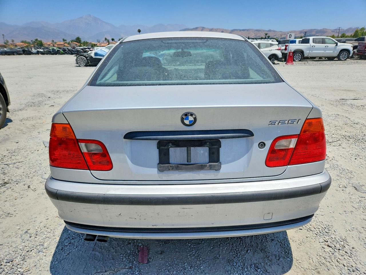 2001 Bmw 325 I Silver vin: WBAAV33451FU85771