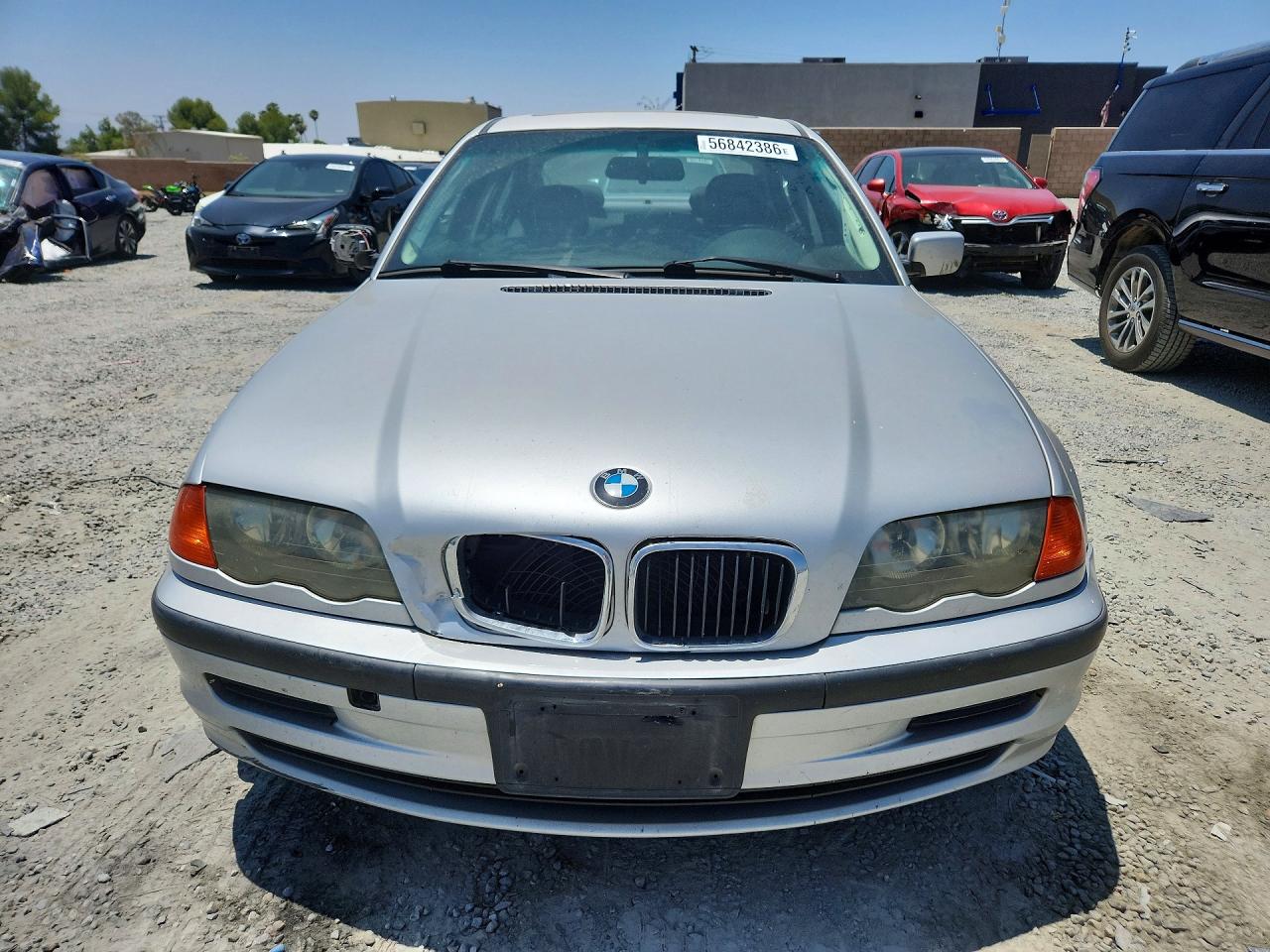 2001 Bmw 325 I Silver vin: WBAAV33451FU85771