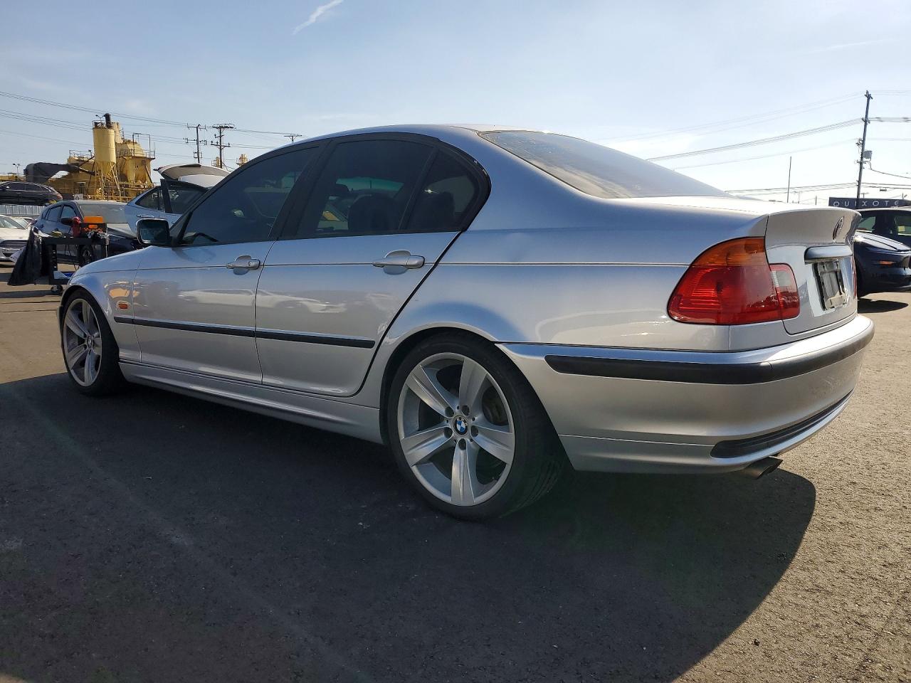 2001 Bmw 325 I Silver vin: WBAAV33481FU81505