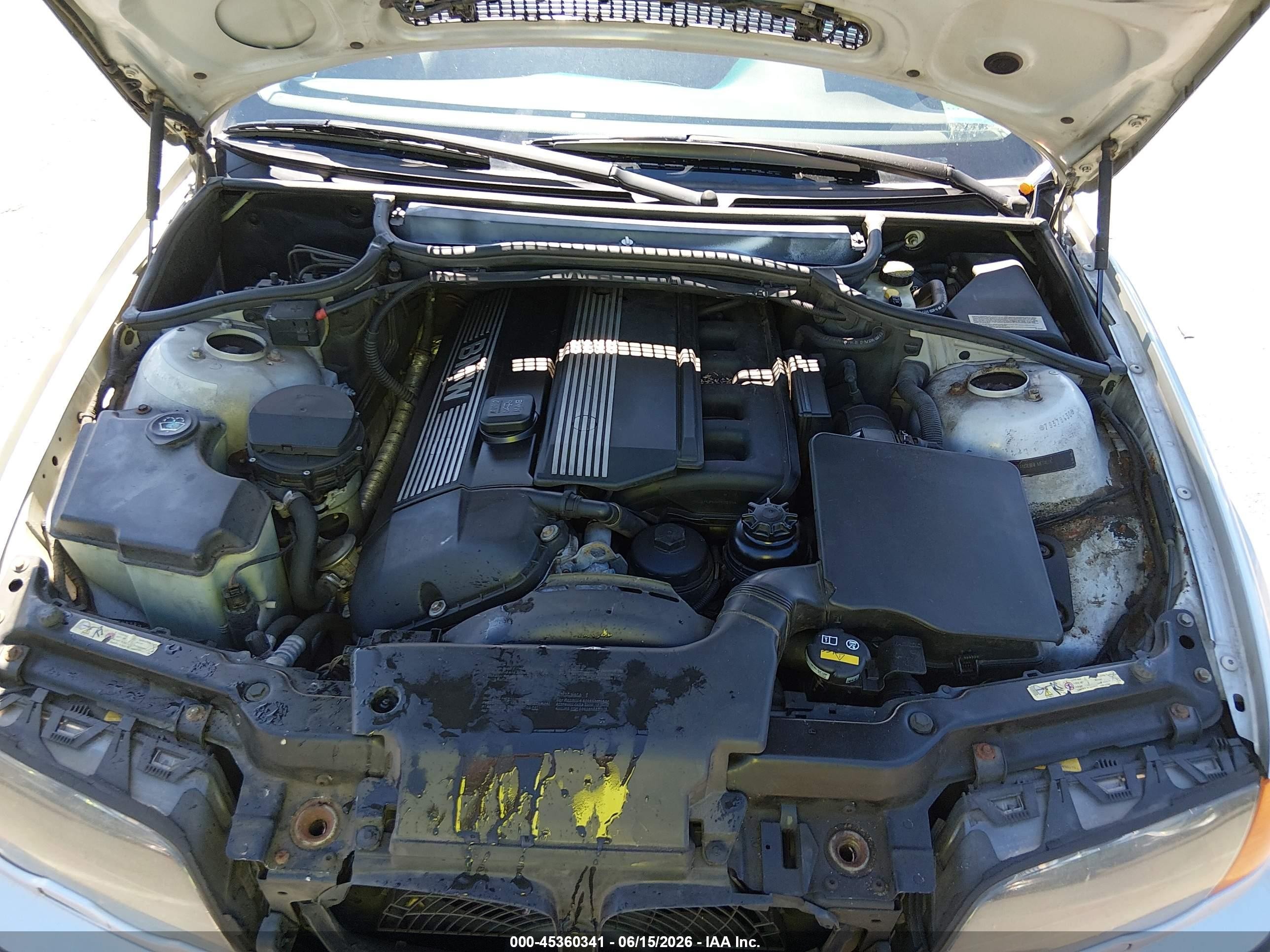 2001 Bmw 325i   Серебряный vin: WBAAV33491EE79156