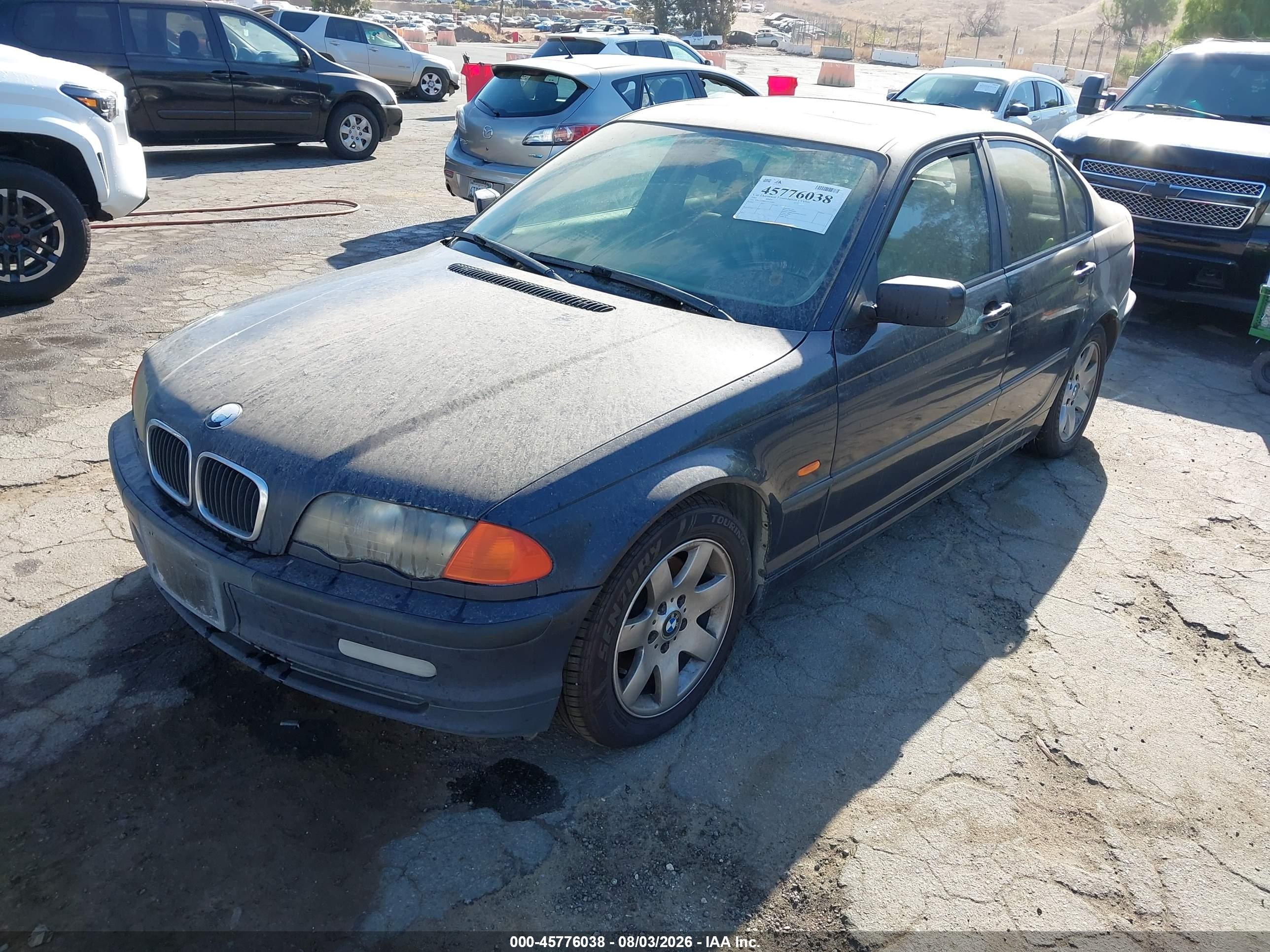 2001 Bmw 325i   Blue vin: WBAAV33491FU96904