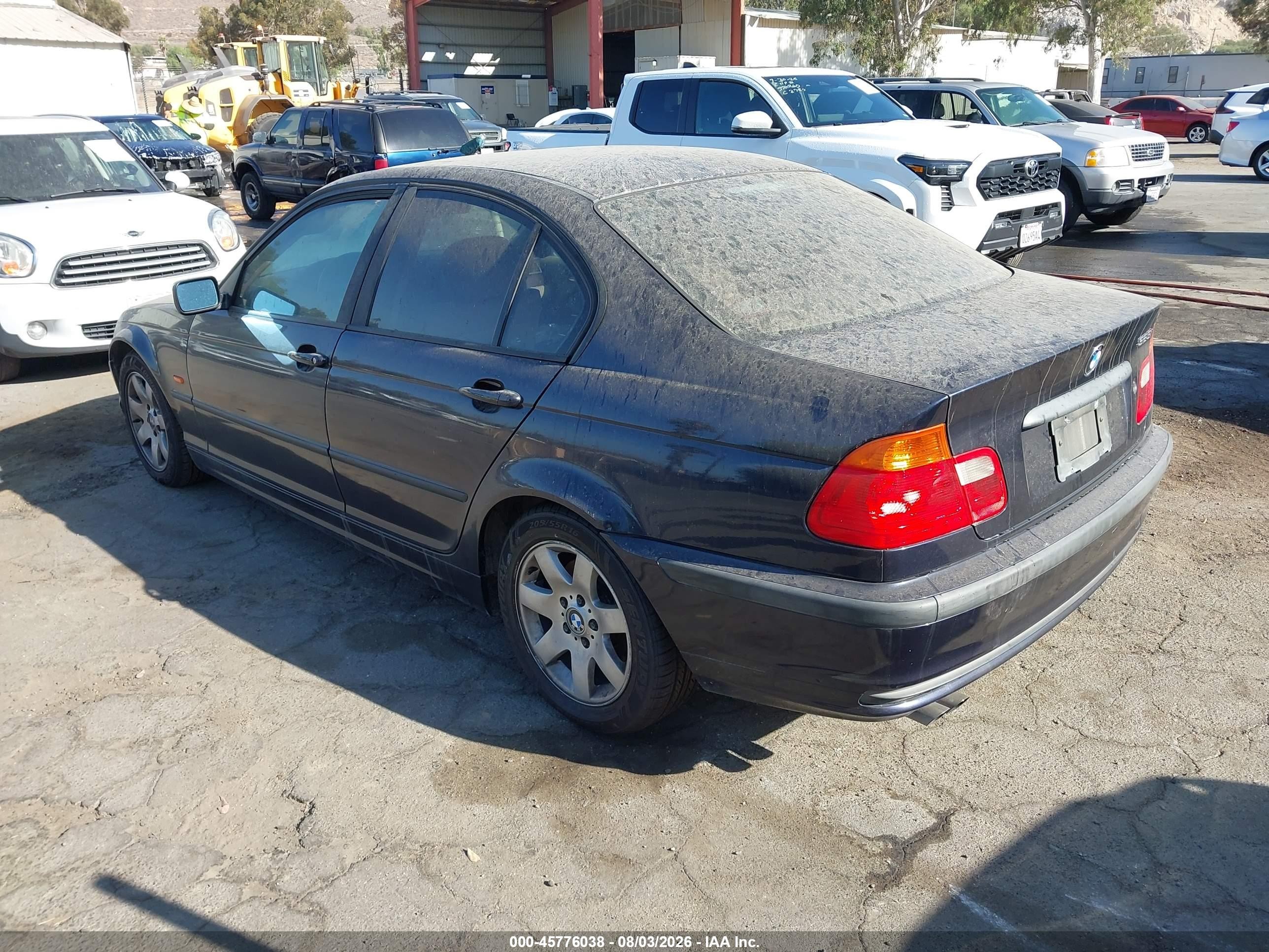 2001 Bmw 325i   Blue vin: WBAAV33491FU96904