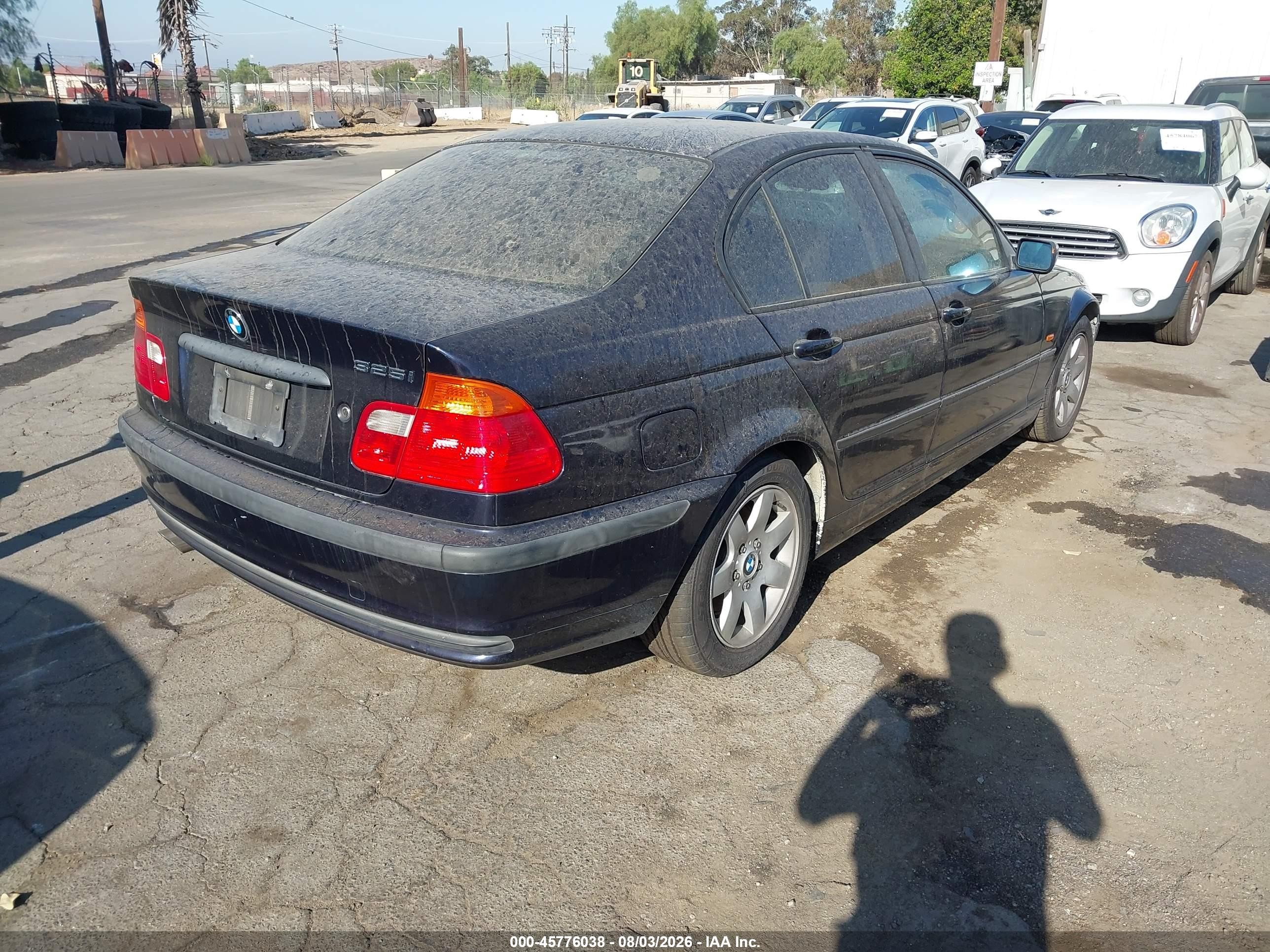 2001 Bmw 325i   Blue vin: WBAAV33491FU96904