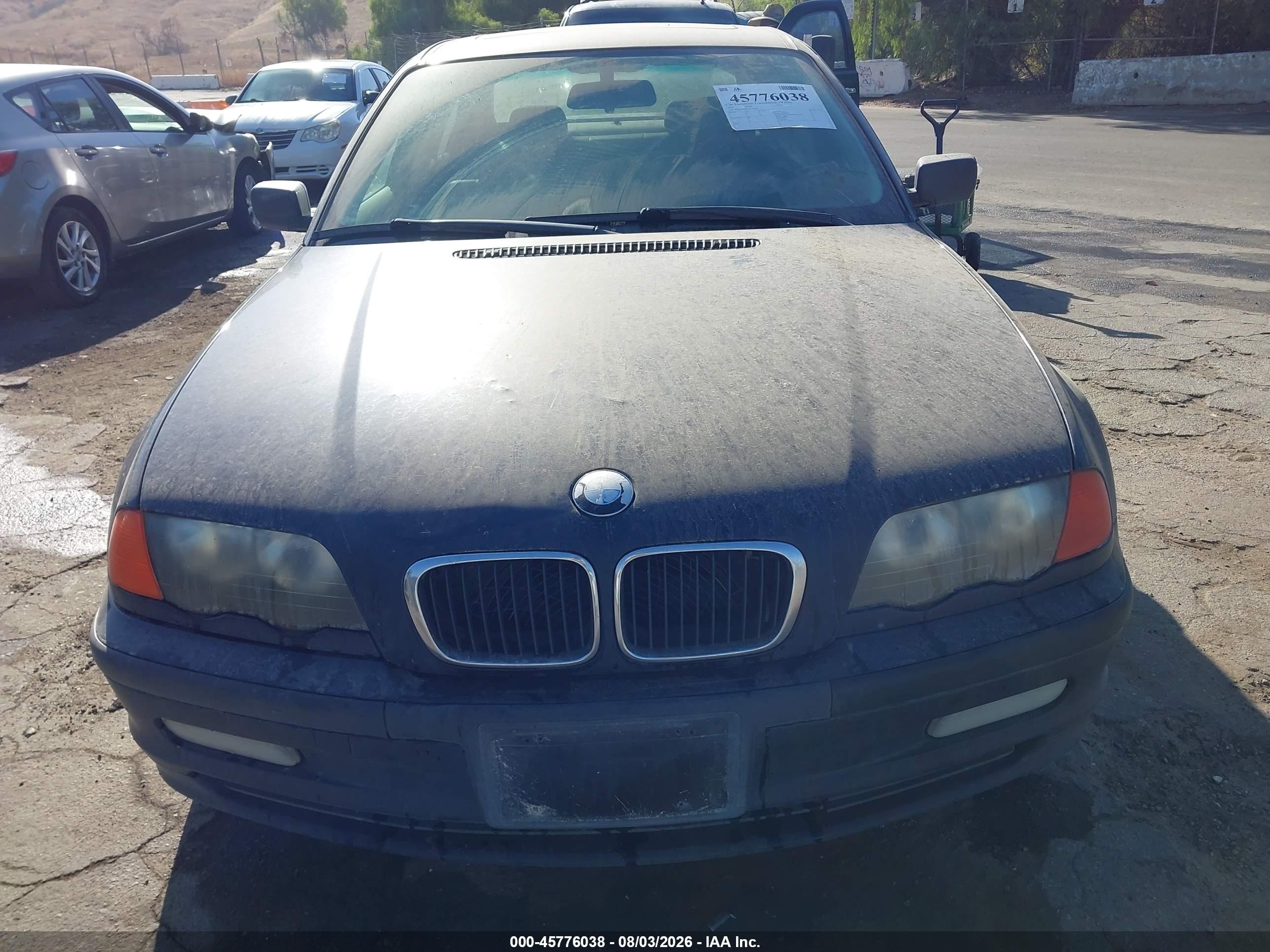 2001 Bmw 325i   Blue vin: WBAAV33491FU96904
