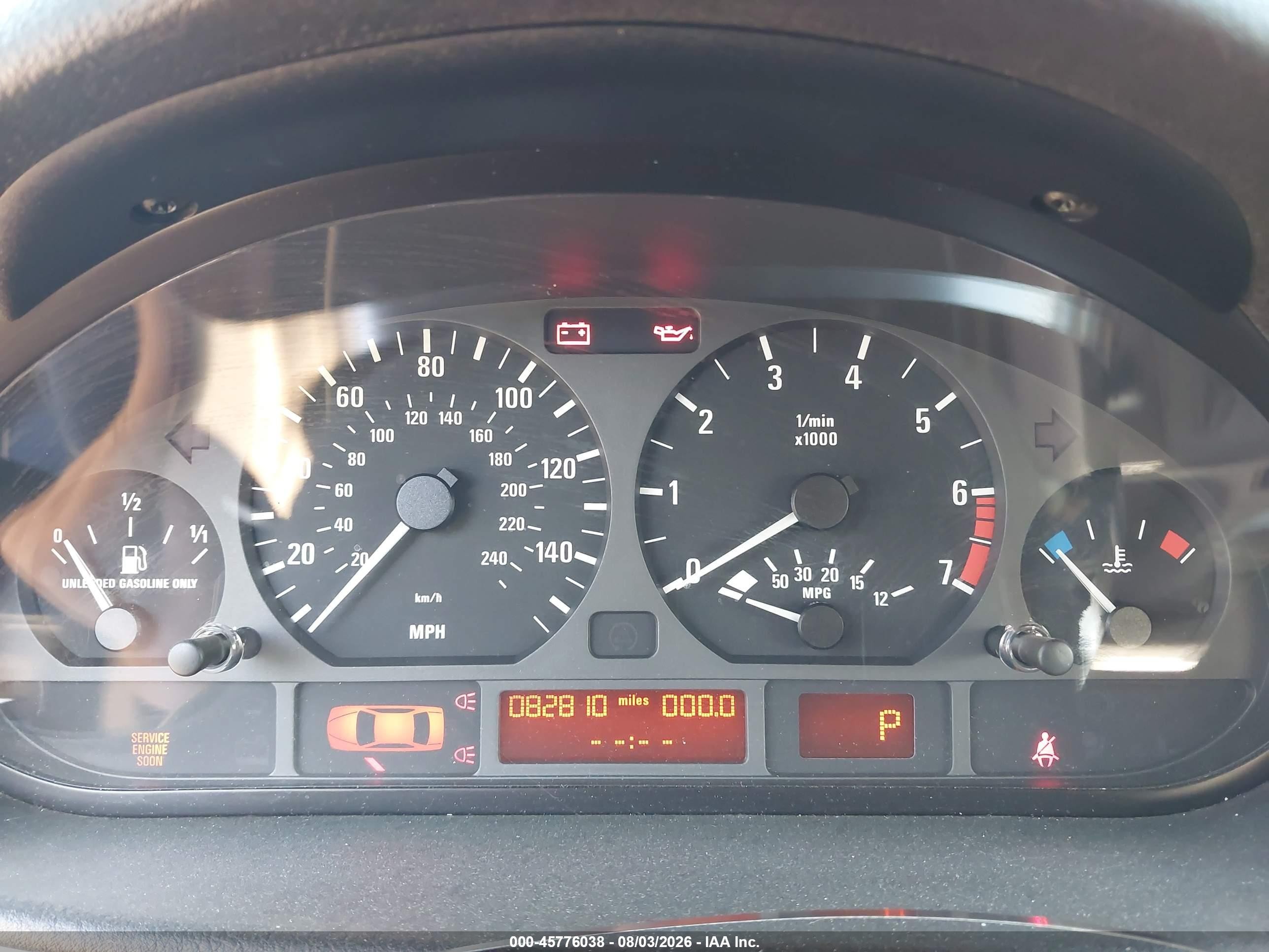 2001 Bmw 325i   Blue vin: WBAAV33491FU96904