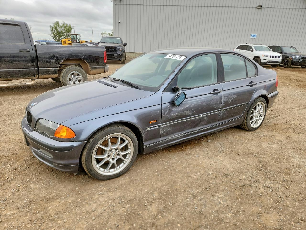 2001 Bmw 325 I Gray vin: WBAAV334X1FU92182