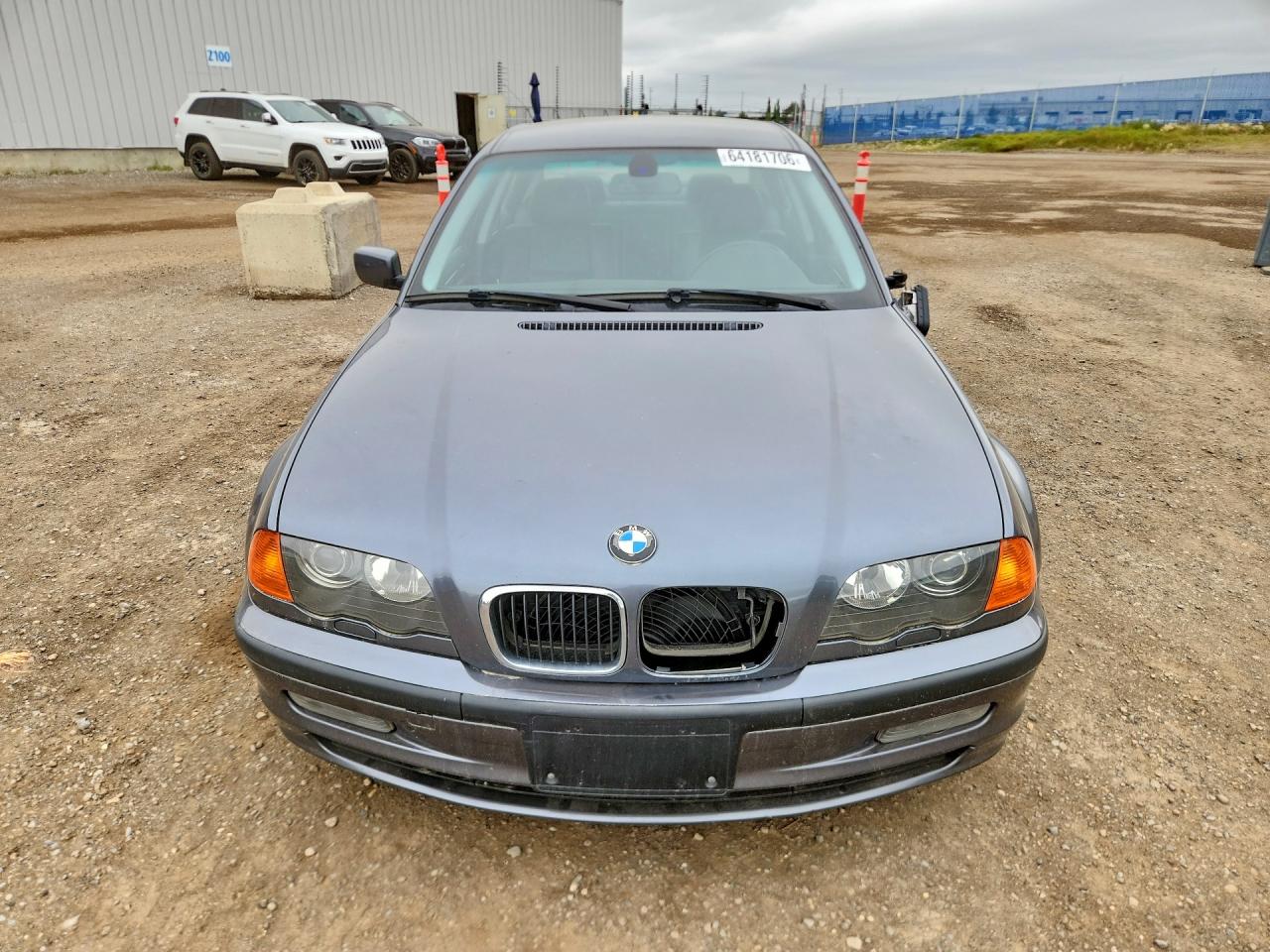 2001 Bmw 325 I Gray vin: WBAAV334X1FU92182