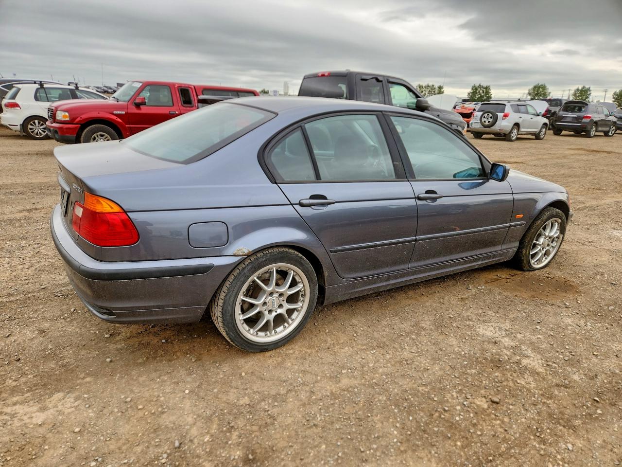 2001 Bmw 325 I Gray vin: WBAAV334X1FU92182