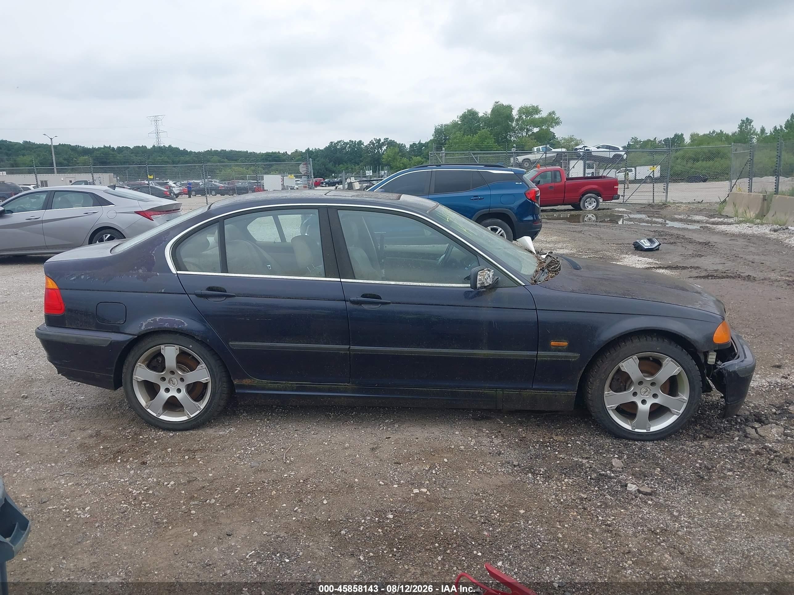 2001 Bmw 330 I Blue vin: WBAAV53401JR79531