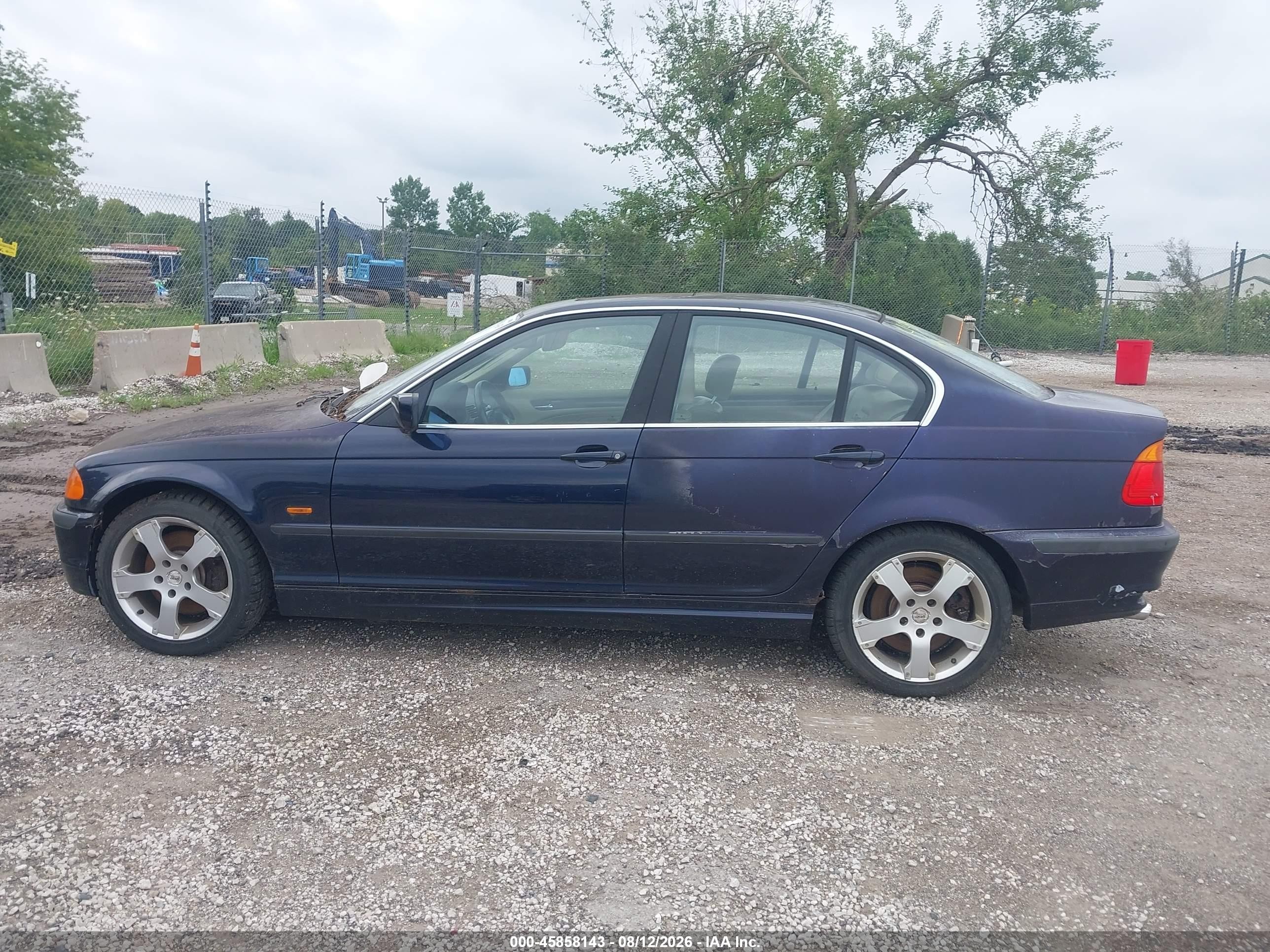 2001 Bmw 330 I Blue vin: WBAAV53401JR79531