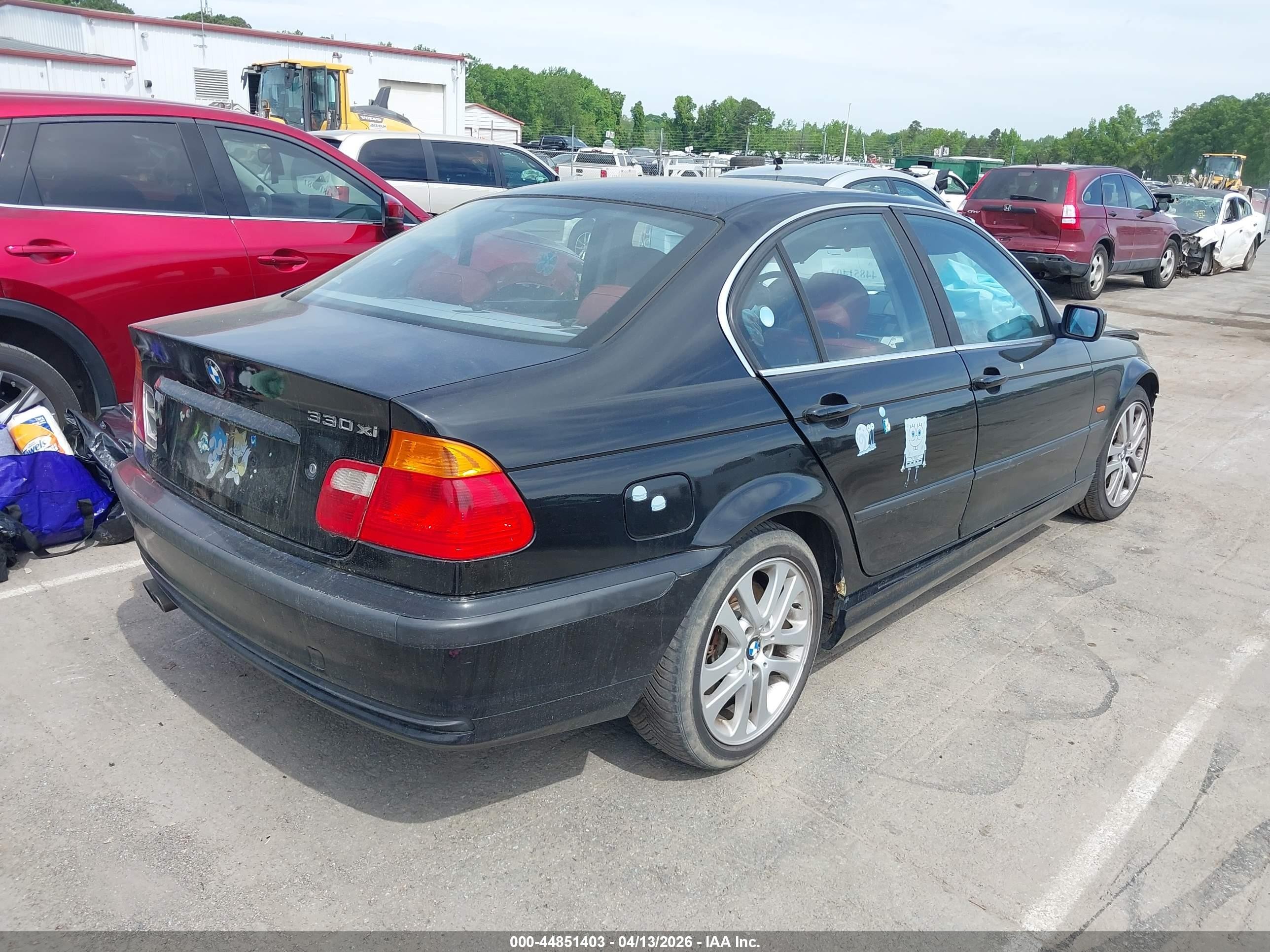 2001 Bmw 330i   Black vin: WBAAV53401JR80033
