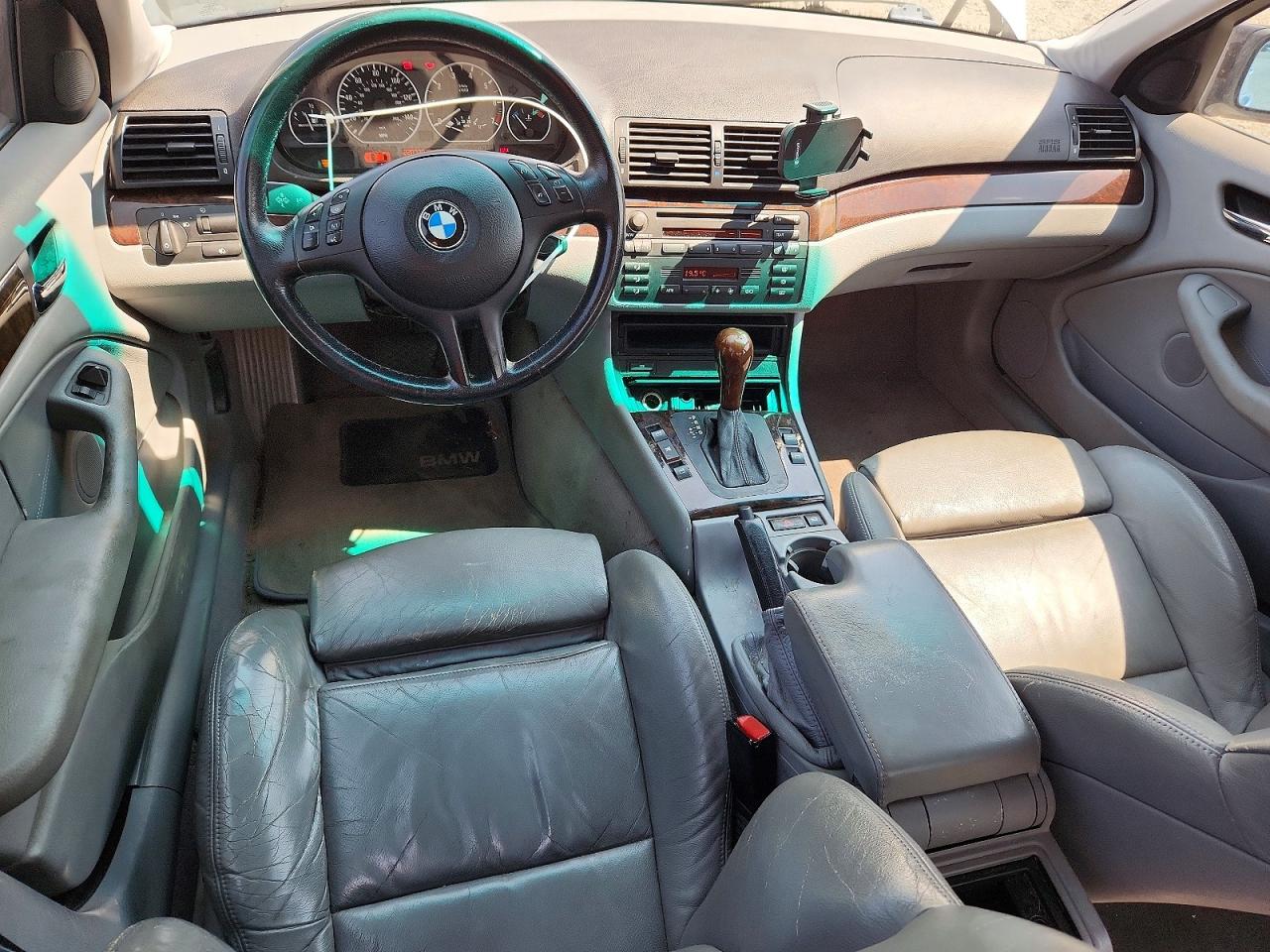 2001 Bmw 330 I Silver vin: WBAAV53411FJ64628