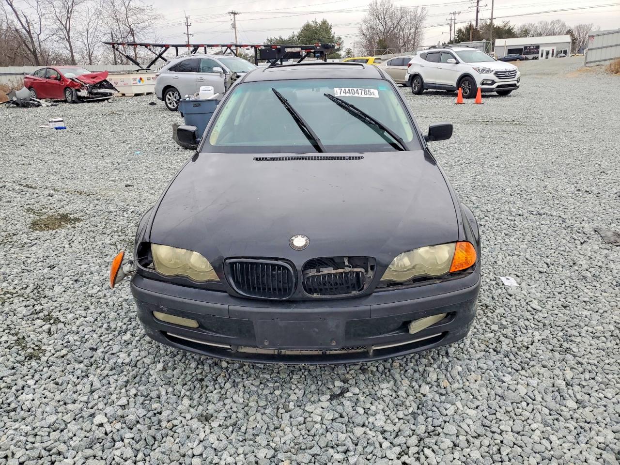 2001 Bmw 330 I Черный vin: WBAAV53421JS95919