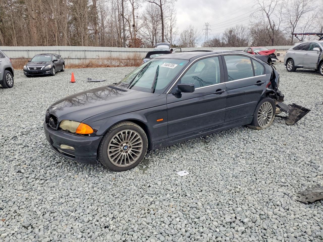 2001 Bmw 330 I Черный vin: WBAAV53421JS95919