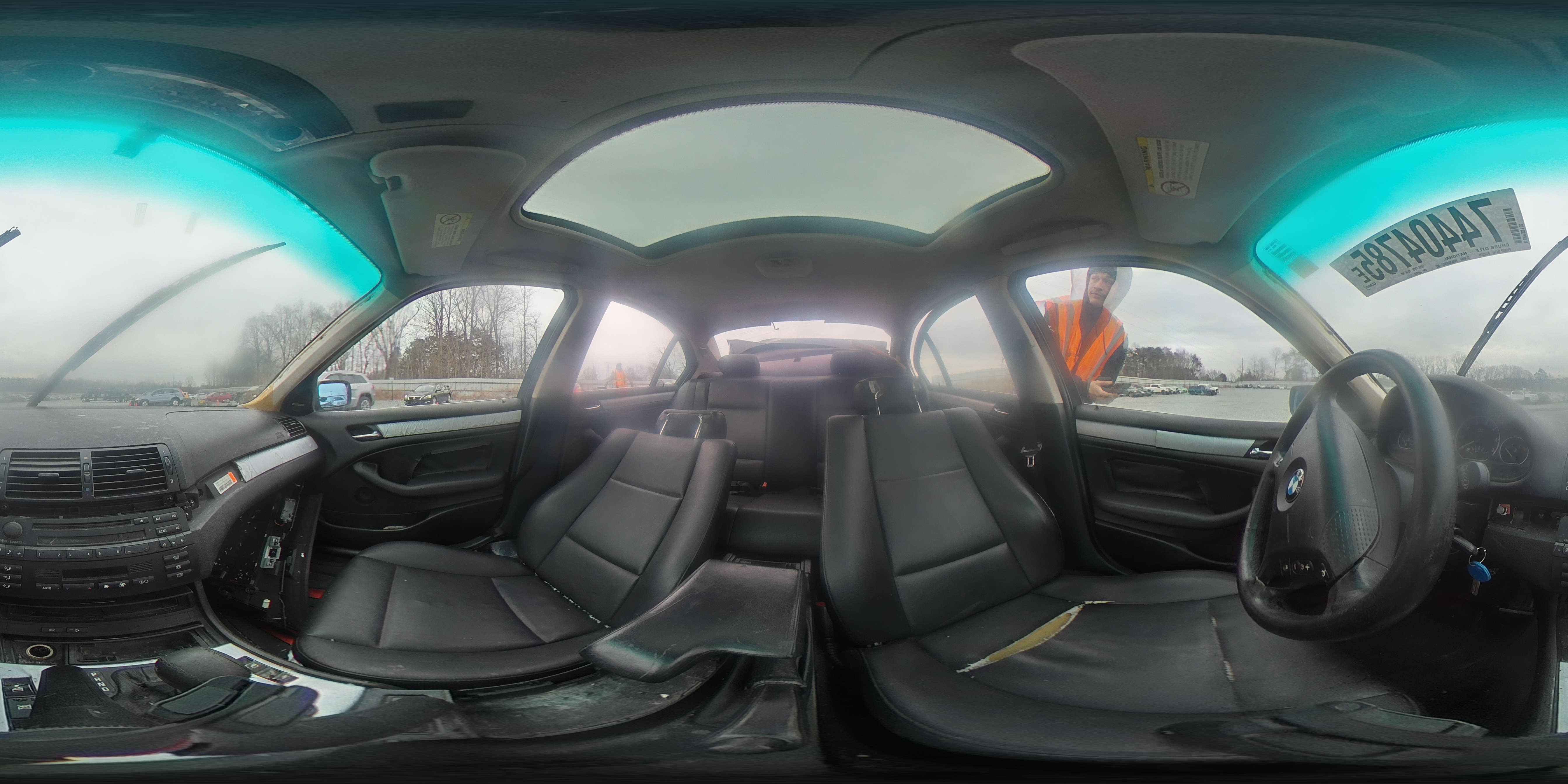 2001 Bmw 330 I Черный vin: WBAAV53421JS95919
