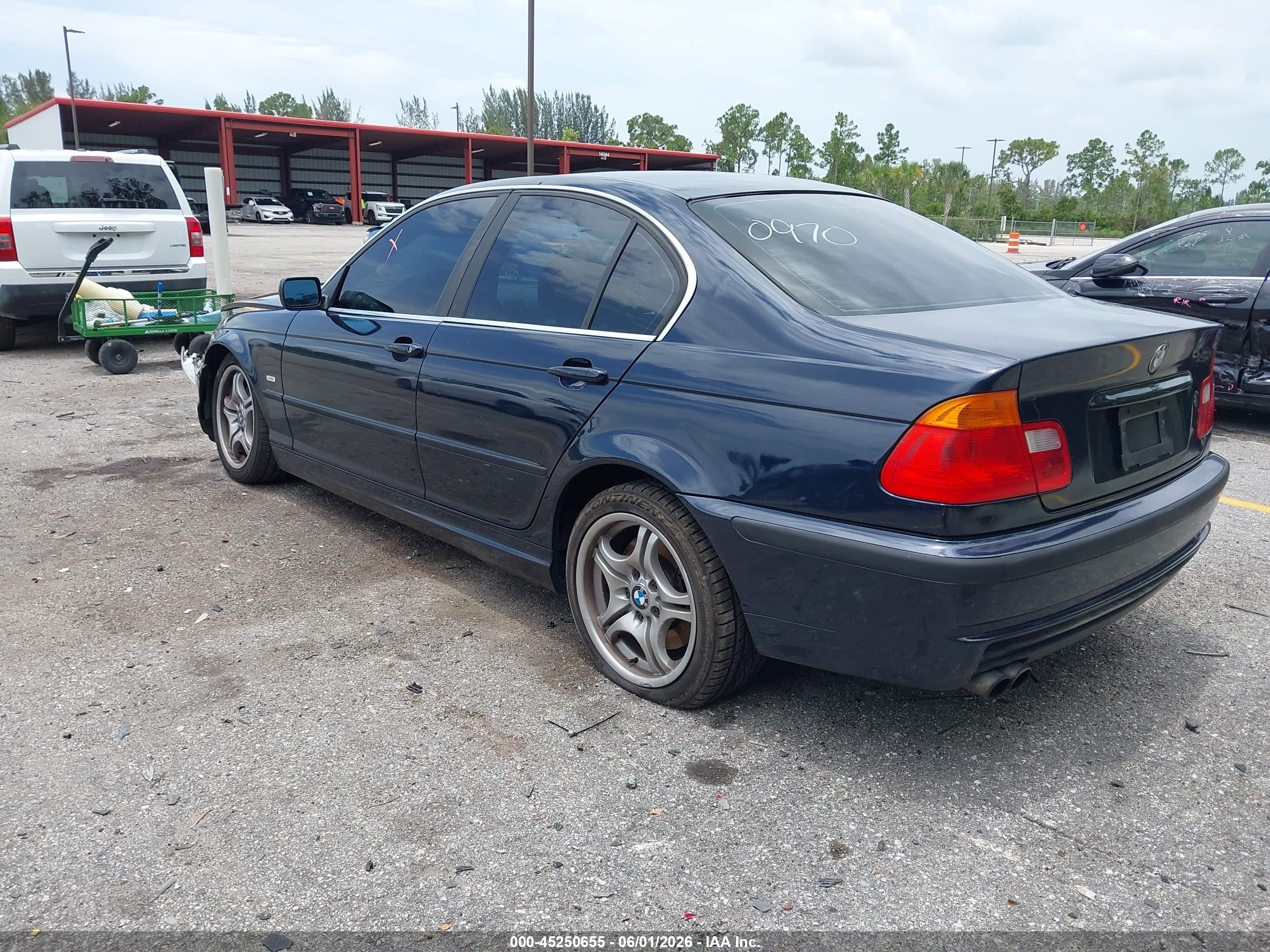 2001 Bmw 330i Blue vin: WBAAV53431FT00970