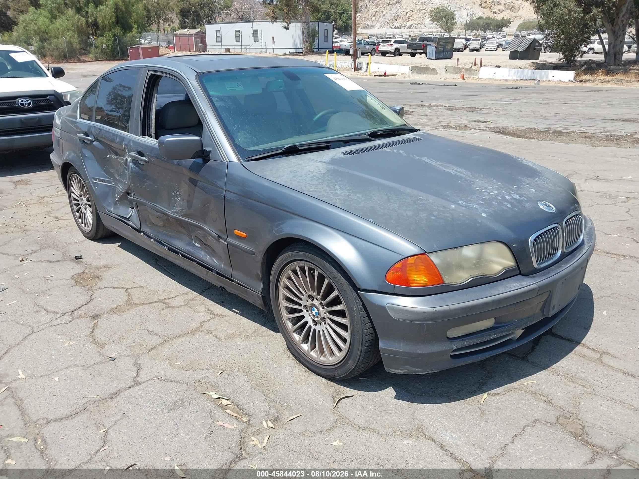 2001 Bmw 330i   Серый vin: WBAAV53441FJ70455