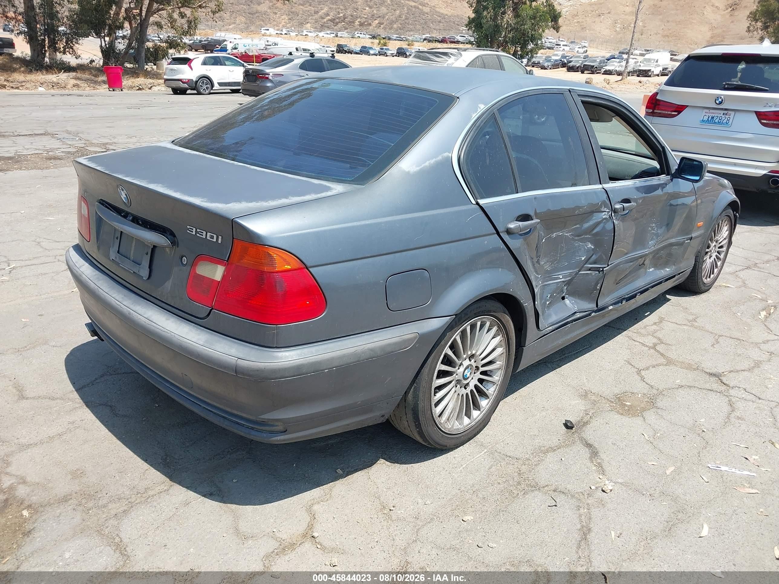 2001 Bmw 330i   Gray vin: WBAAV53441FJ70455