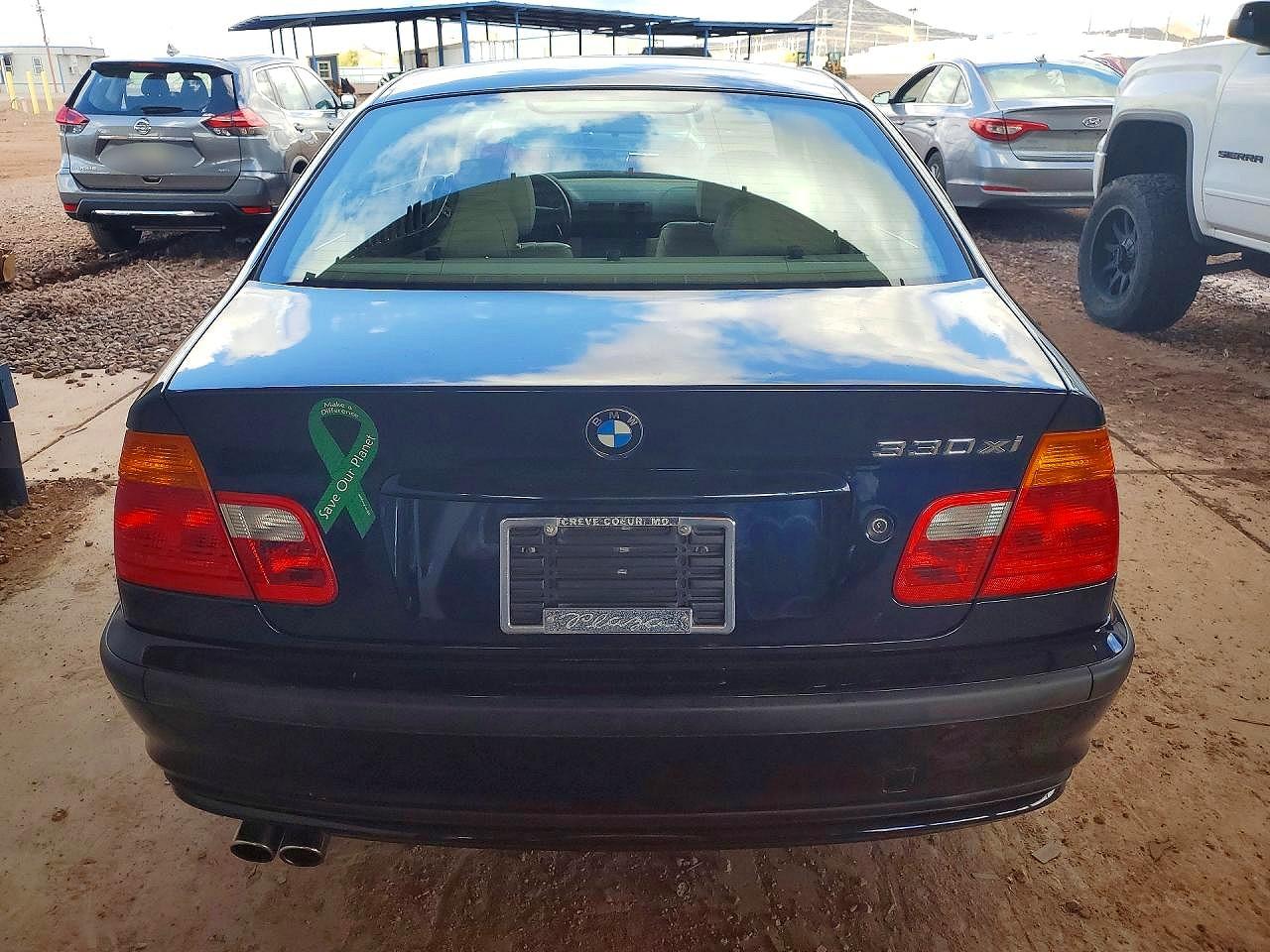 2001 Bmw 330 I Blue vin: WBAAV53441JR79774