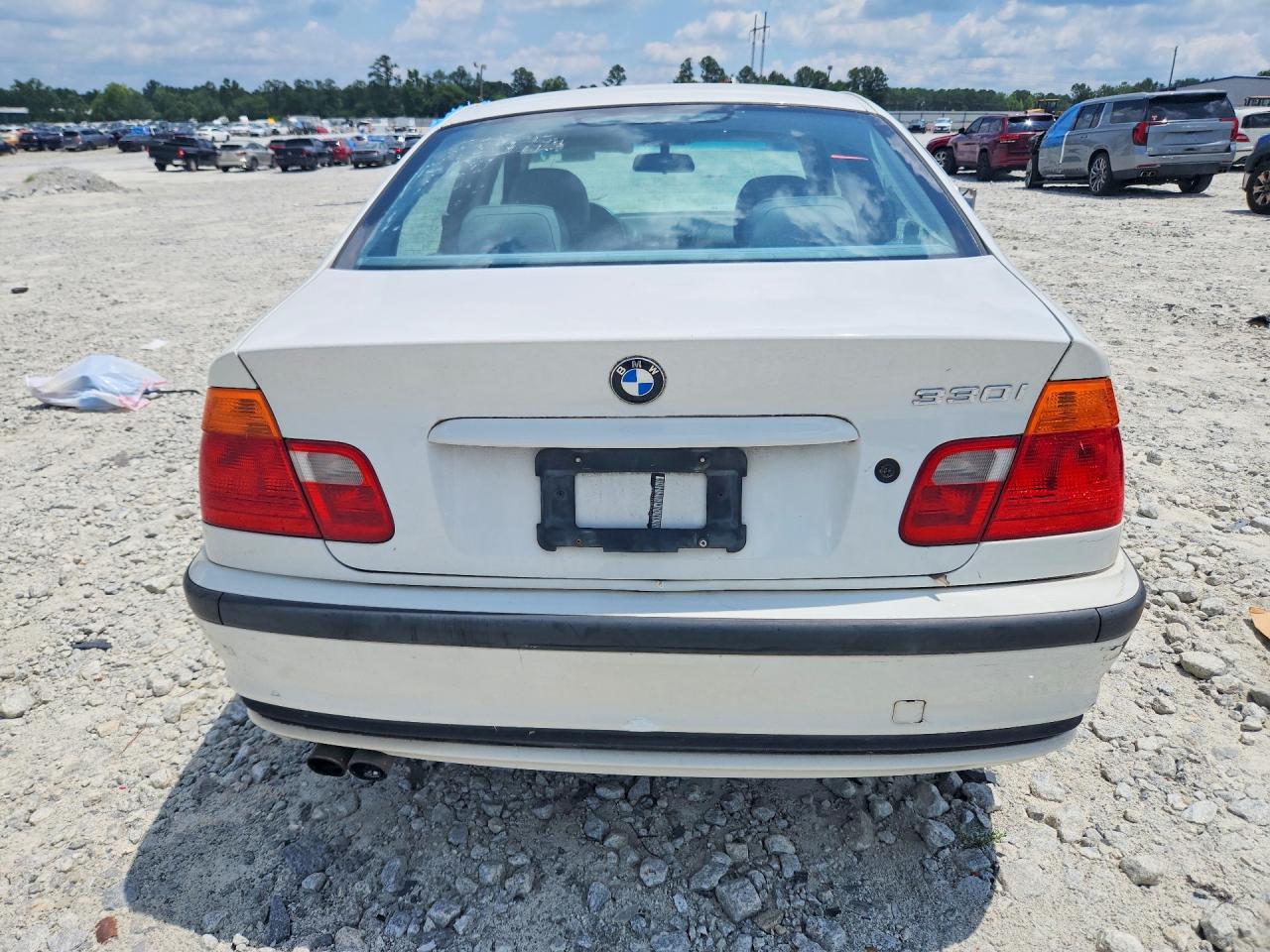 2001 Bmw 330 I White vin: WBAAV53451FJ63322