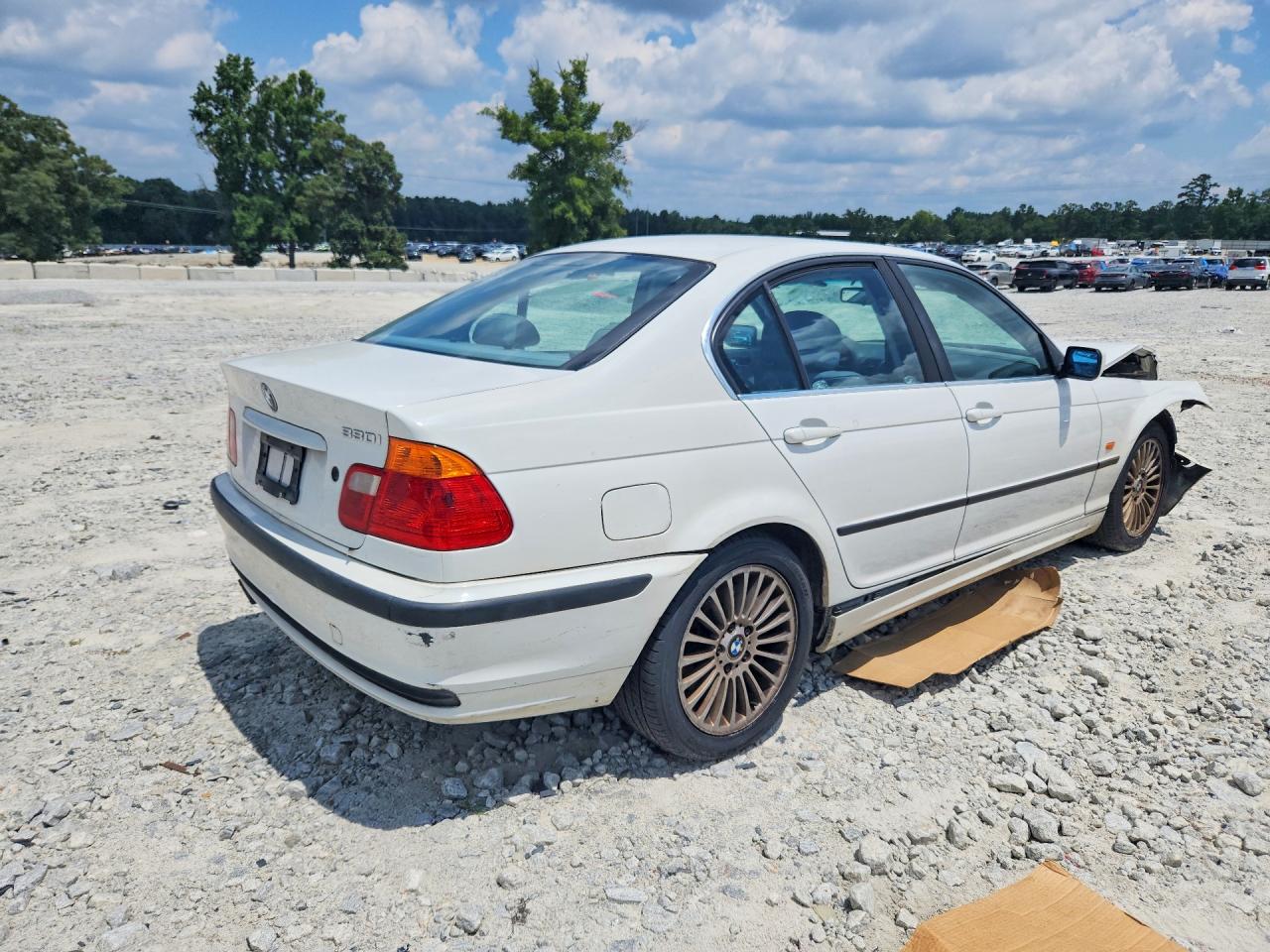 2001 Bmw 330 I White vin: WBAAV53451FJ63322