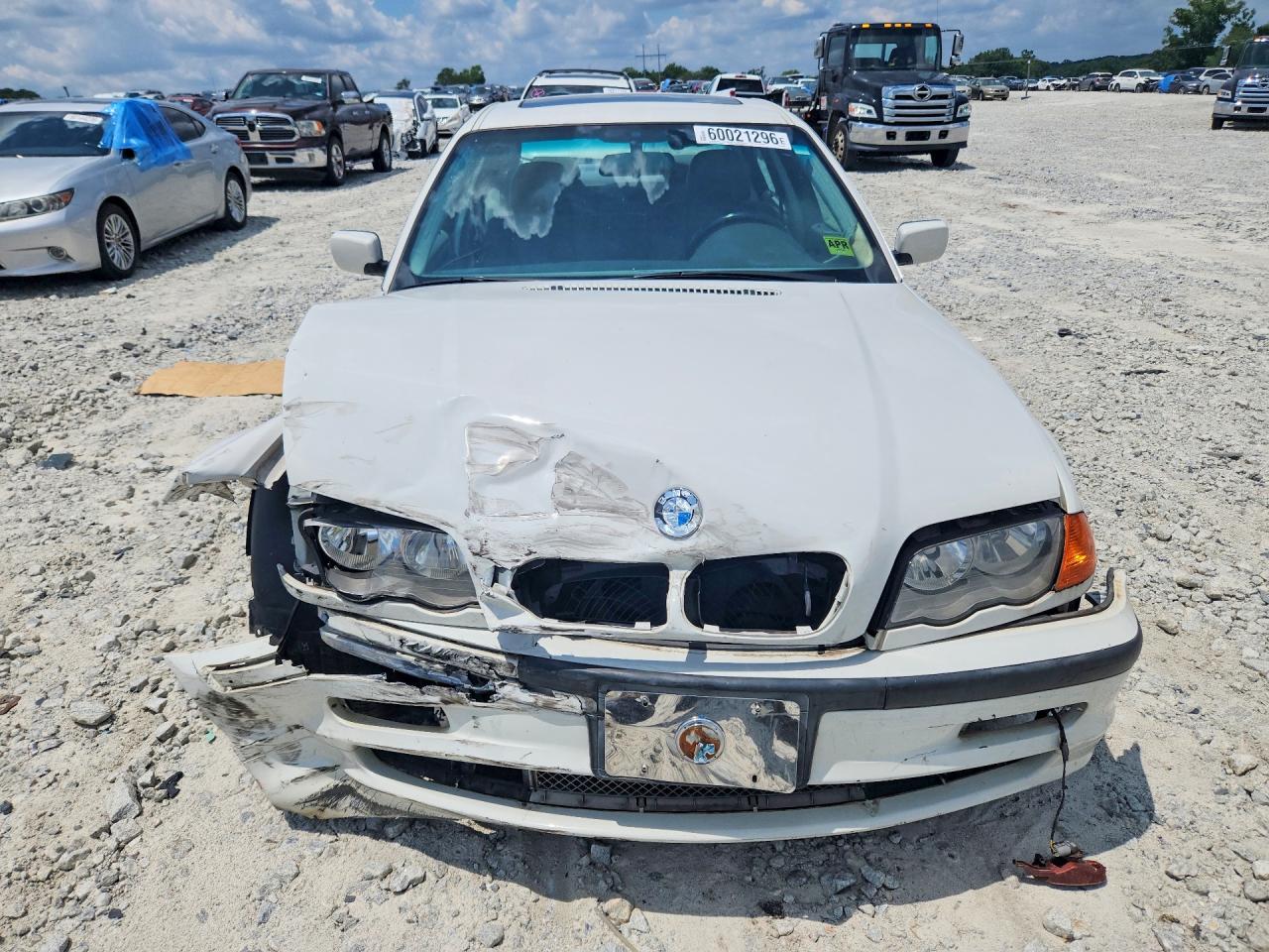 2001 Bmw 330 I White vin: WBAAV53451FJ63322