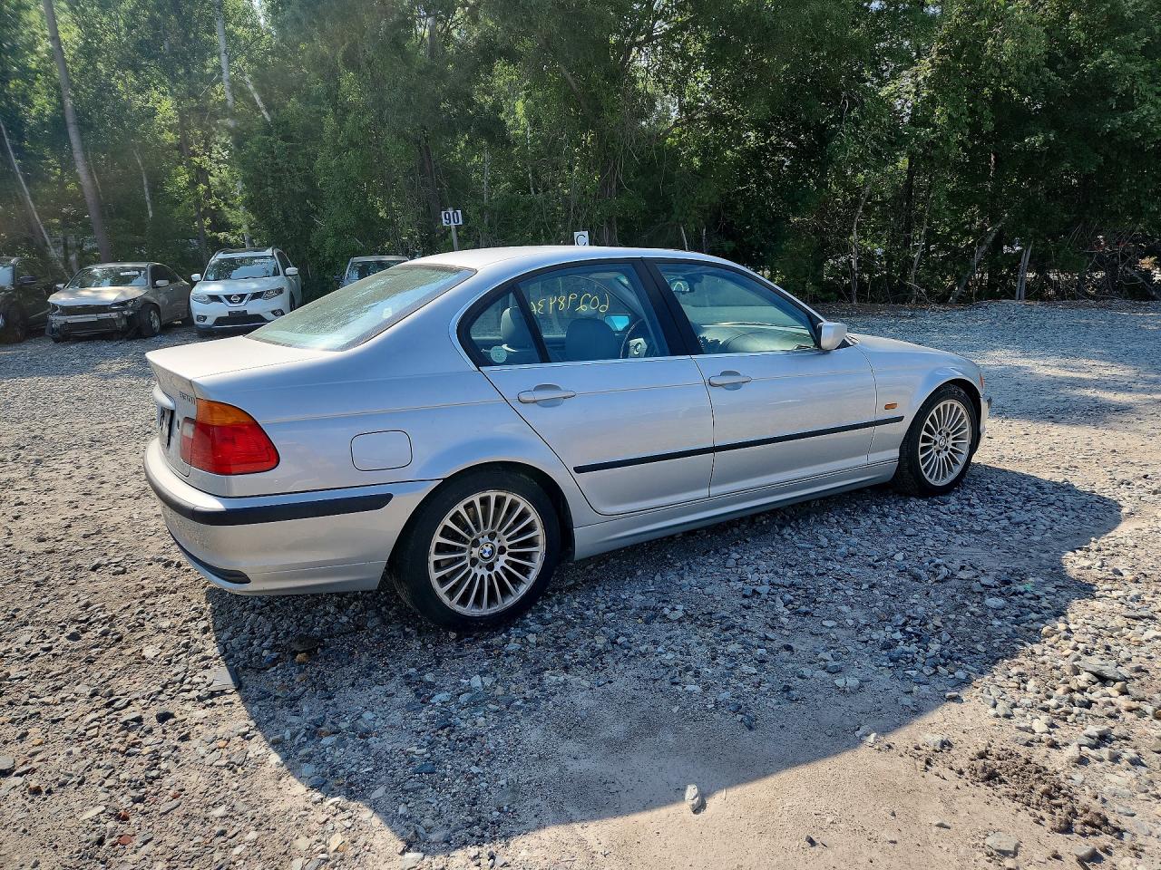 2001 Bmw 330 I Silver vin: WBAAV53451FJ71274