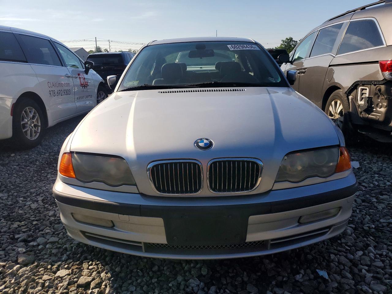 2001 Bmw 330 I Silver vin: WBAAV53451FJ71274