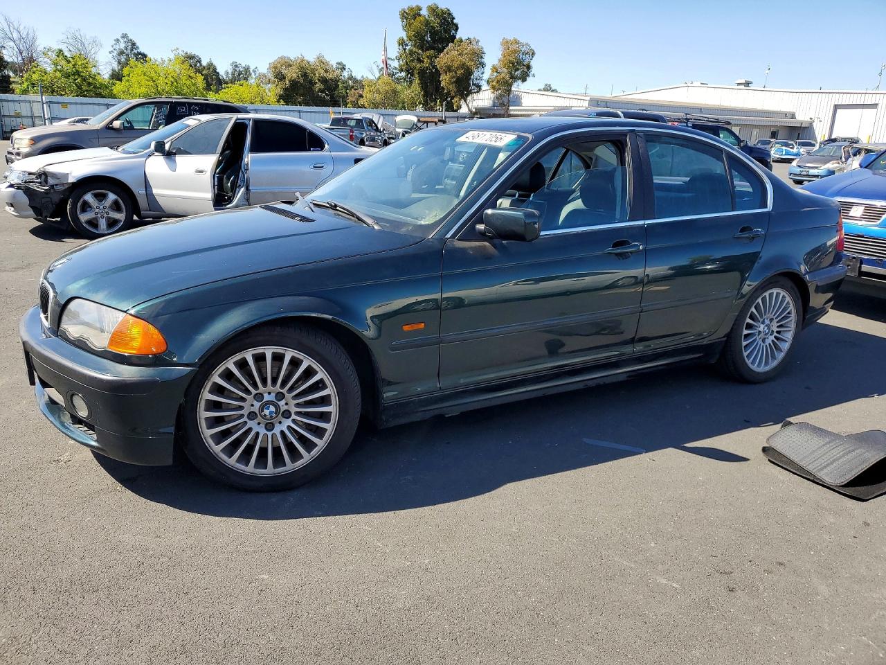 2001 Bmw Motorrad 330 I Green vin: WBAAV53461FJ71431