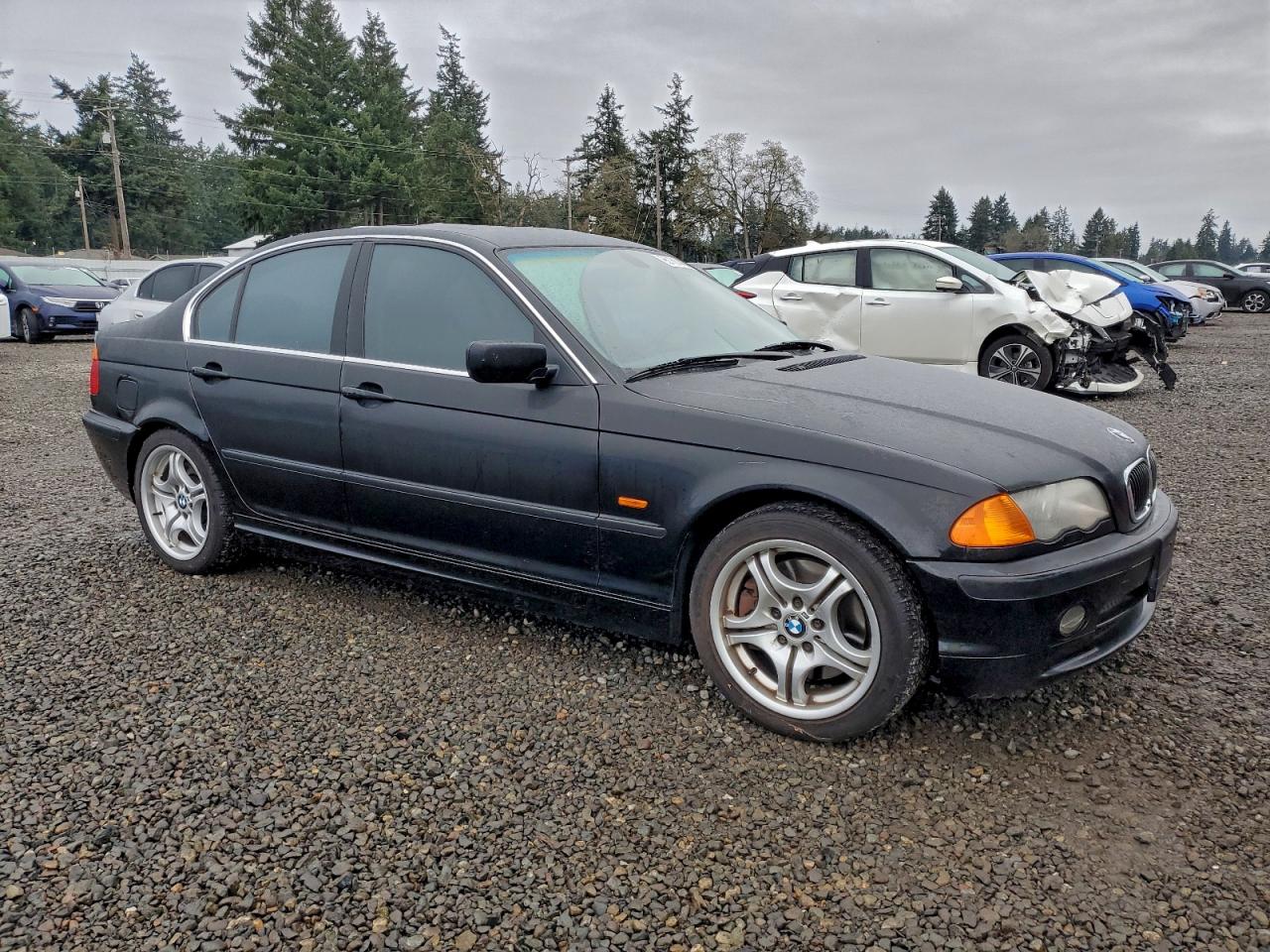 2001 Bmw 330 I Black vin: WBAAV53461FT00008