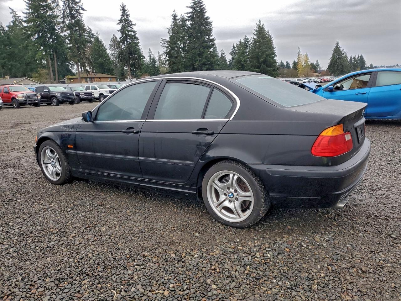 2001 Bmw 330 I Black vin: WBAAV53461FT00008