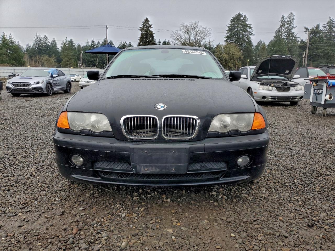 2001 Bmw 330 I Black vin: WBAAV53461FT00008