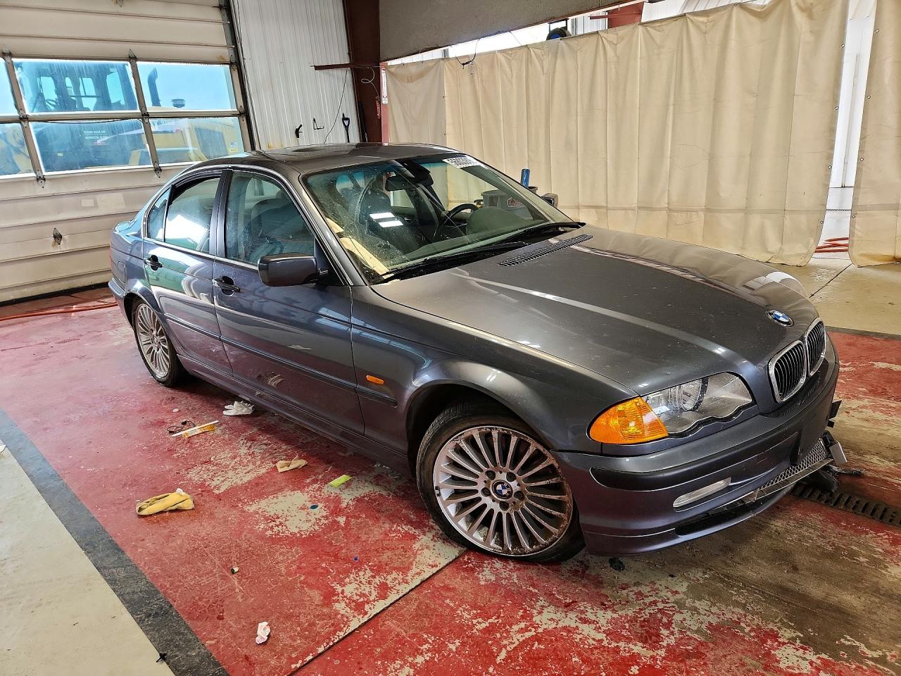 2001 Bmw 330 I Silver vin: WBAAV53471FJ63290