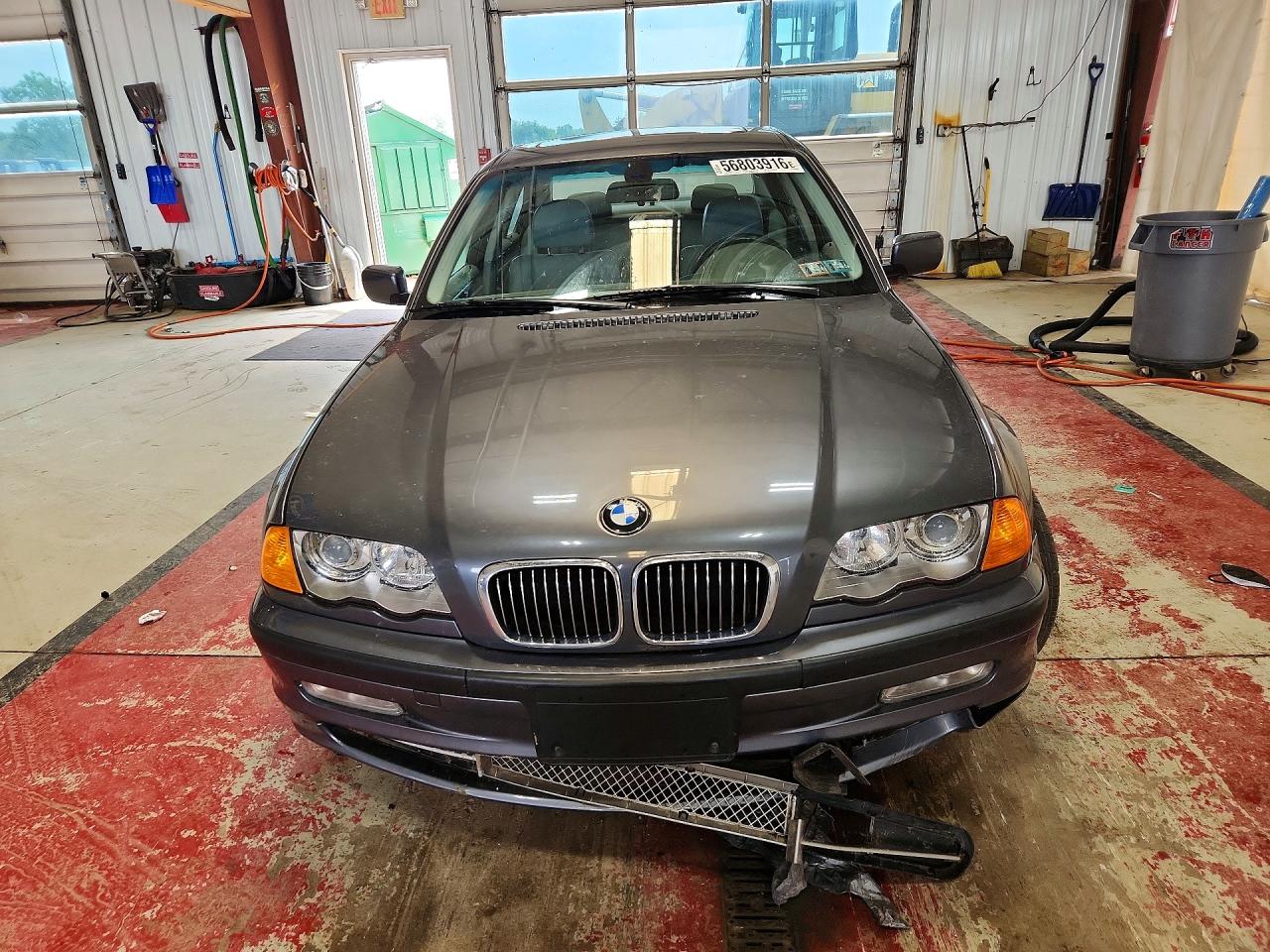 2001 Bmw 330 I Silver vin: WBAAV53471FJ63290