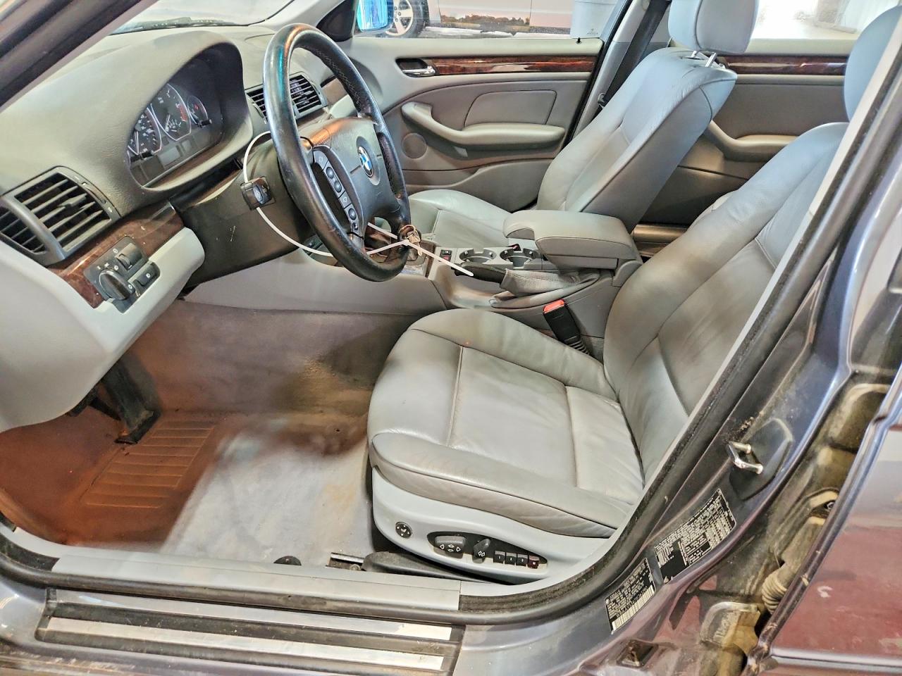 2001 Bmw 330 I Silver vin: WBAAV53471FJ63290