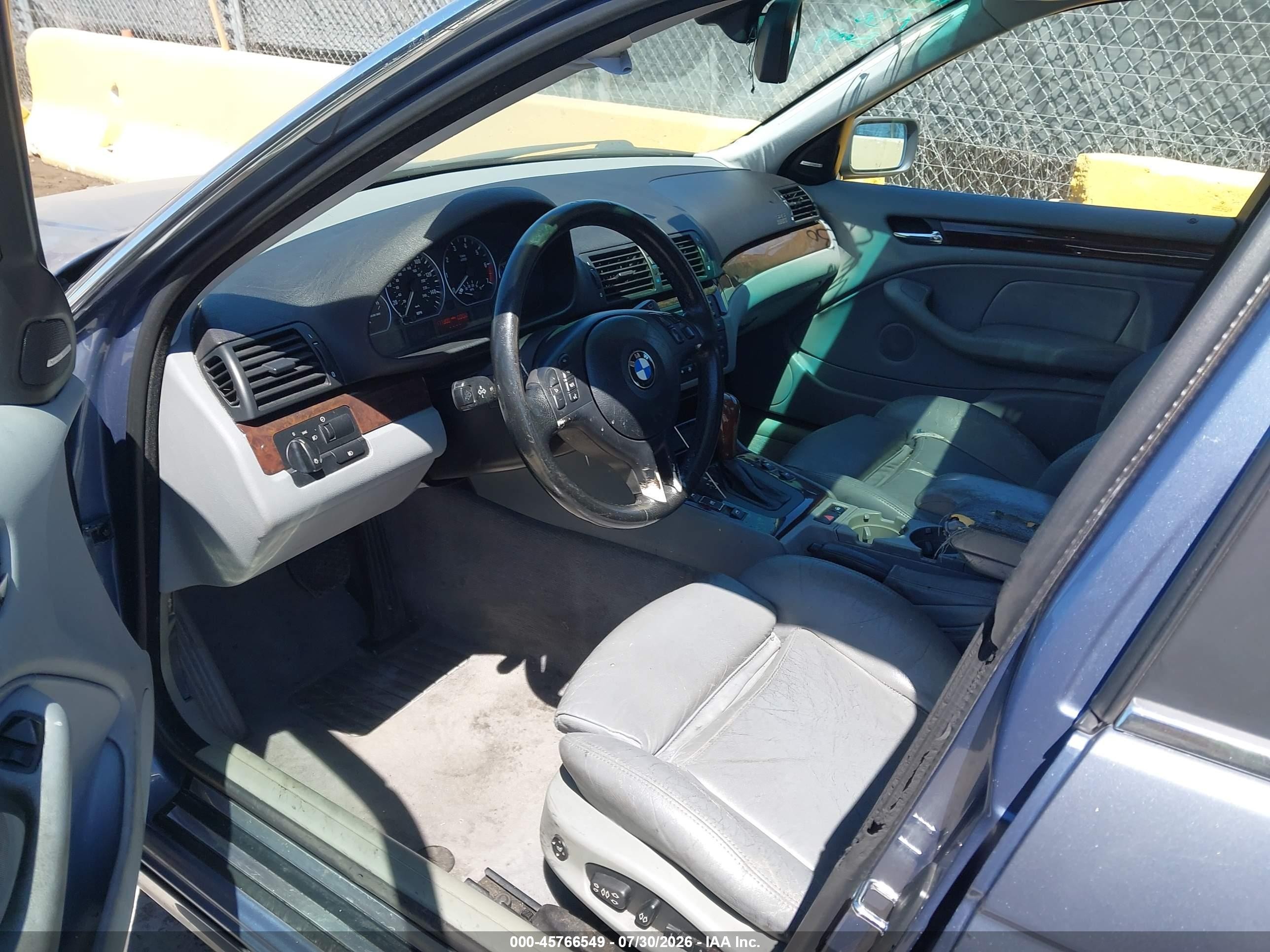 2001 Bmw 330i Light Blue vin: WBAAV53481FJ64240